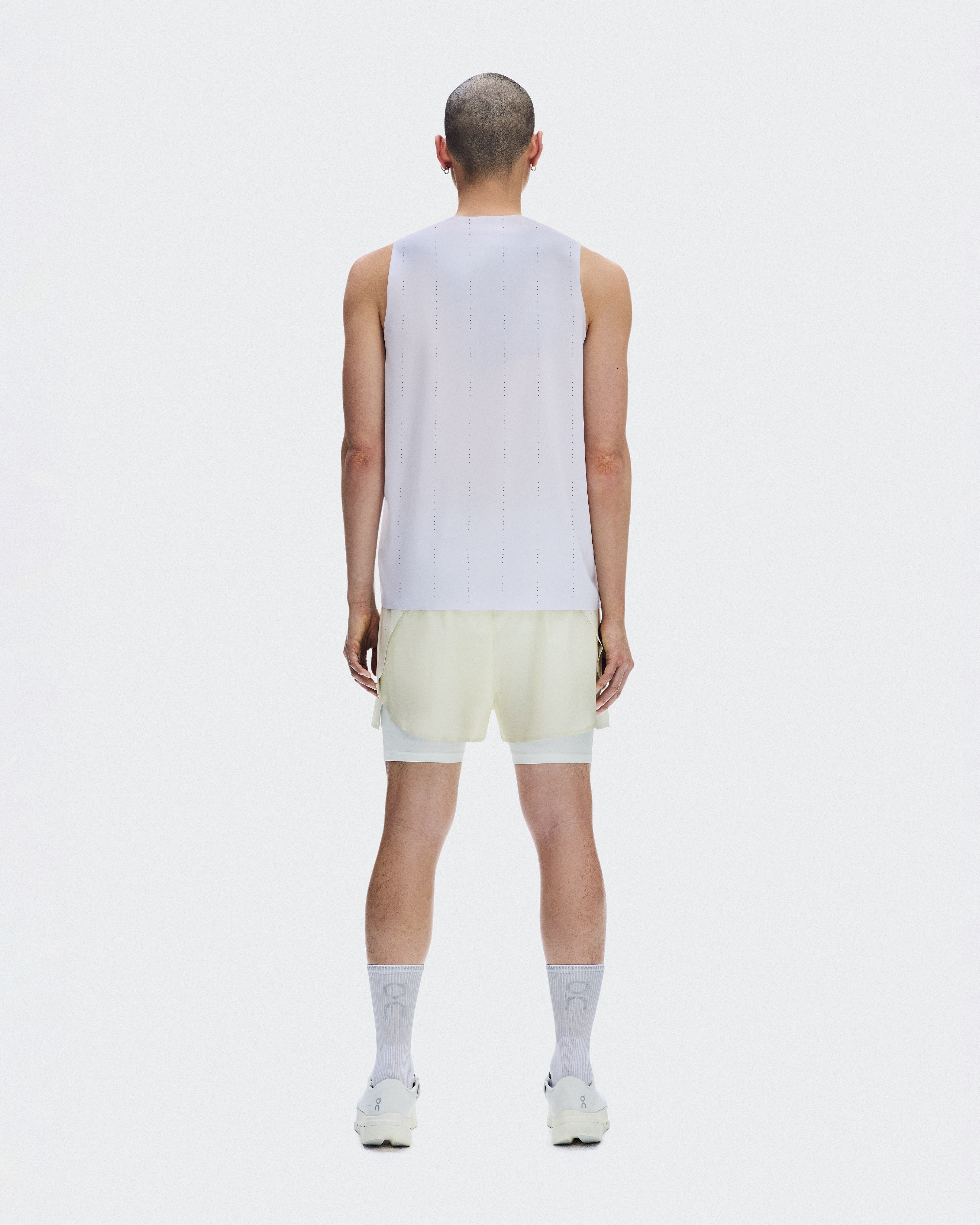 メンズ Zero 2-in-1 Shorts PAF | ベージュ & ホワイト | On 日本