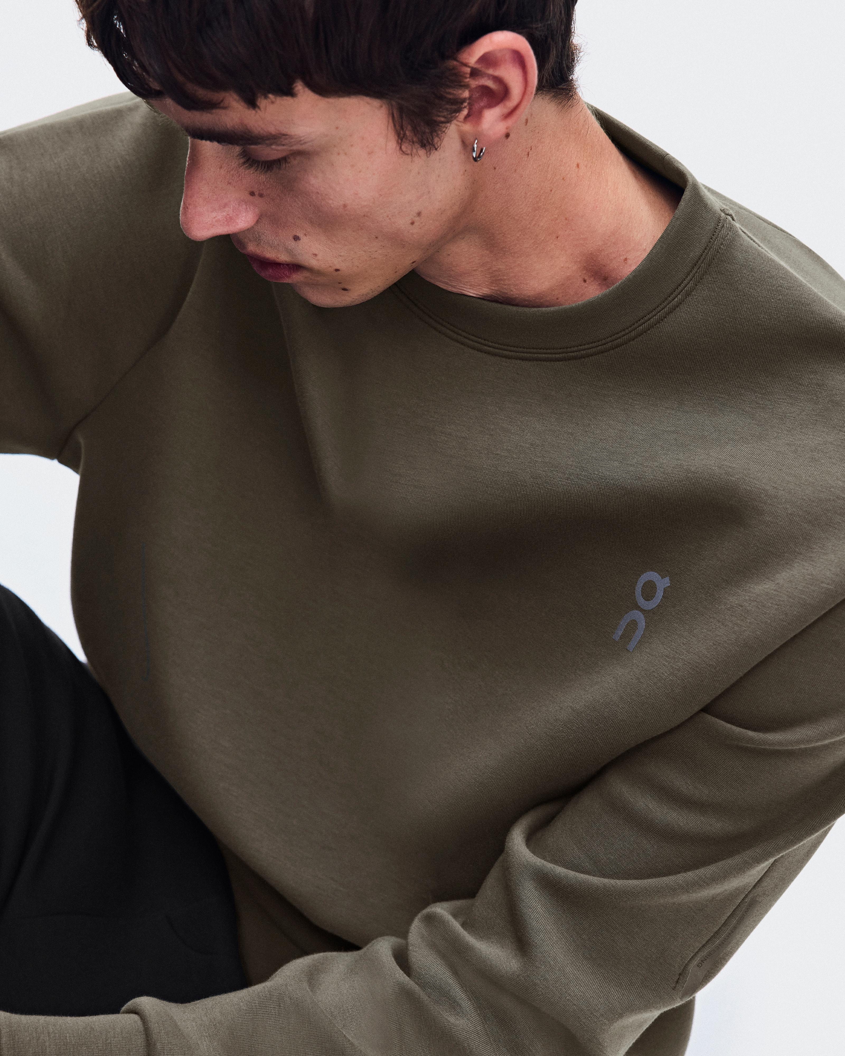Focus Tech CrewMen / Bark / L