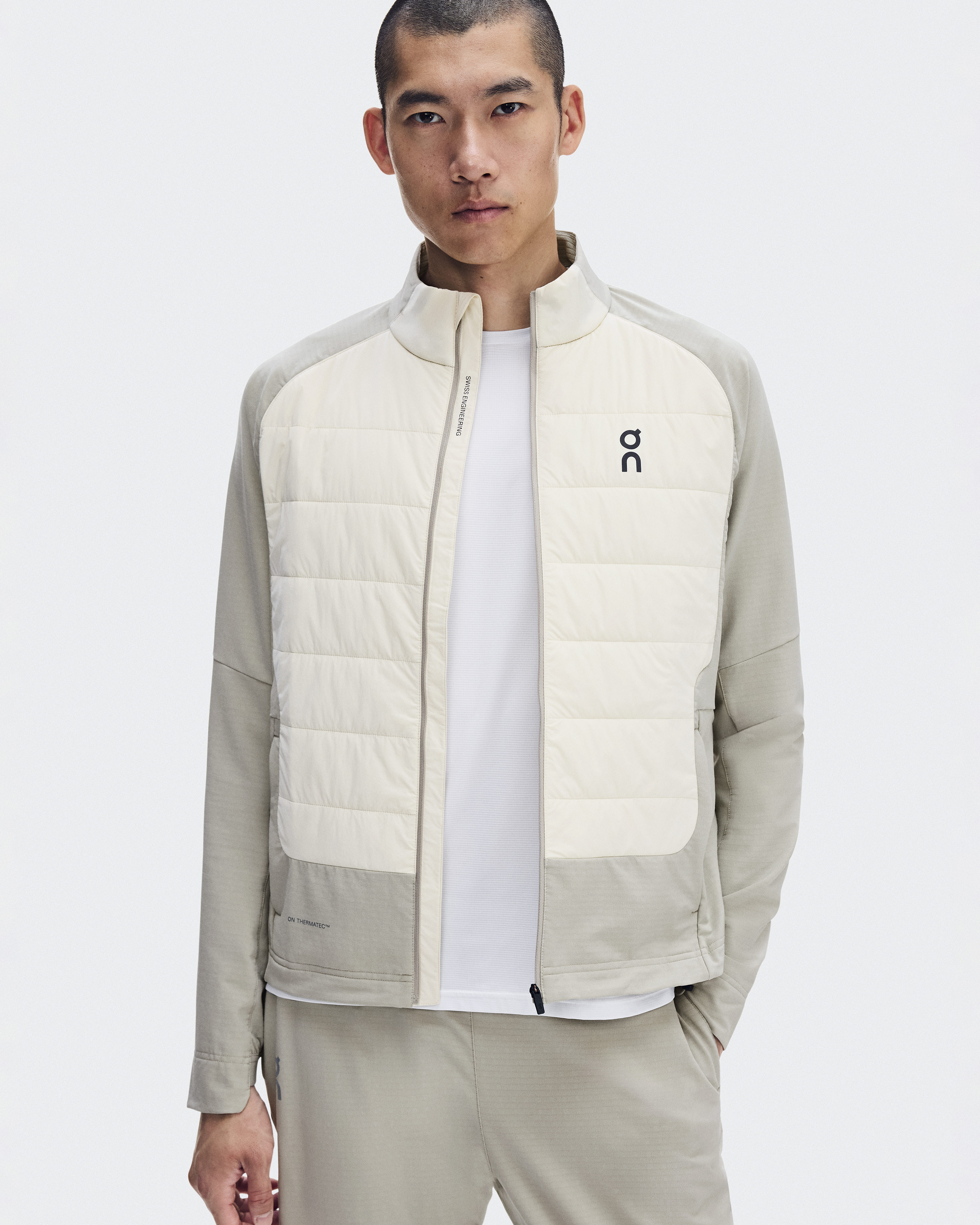 On Weather Hybrid Jacket: Men's Insulated Run Jacket