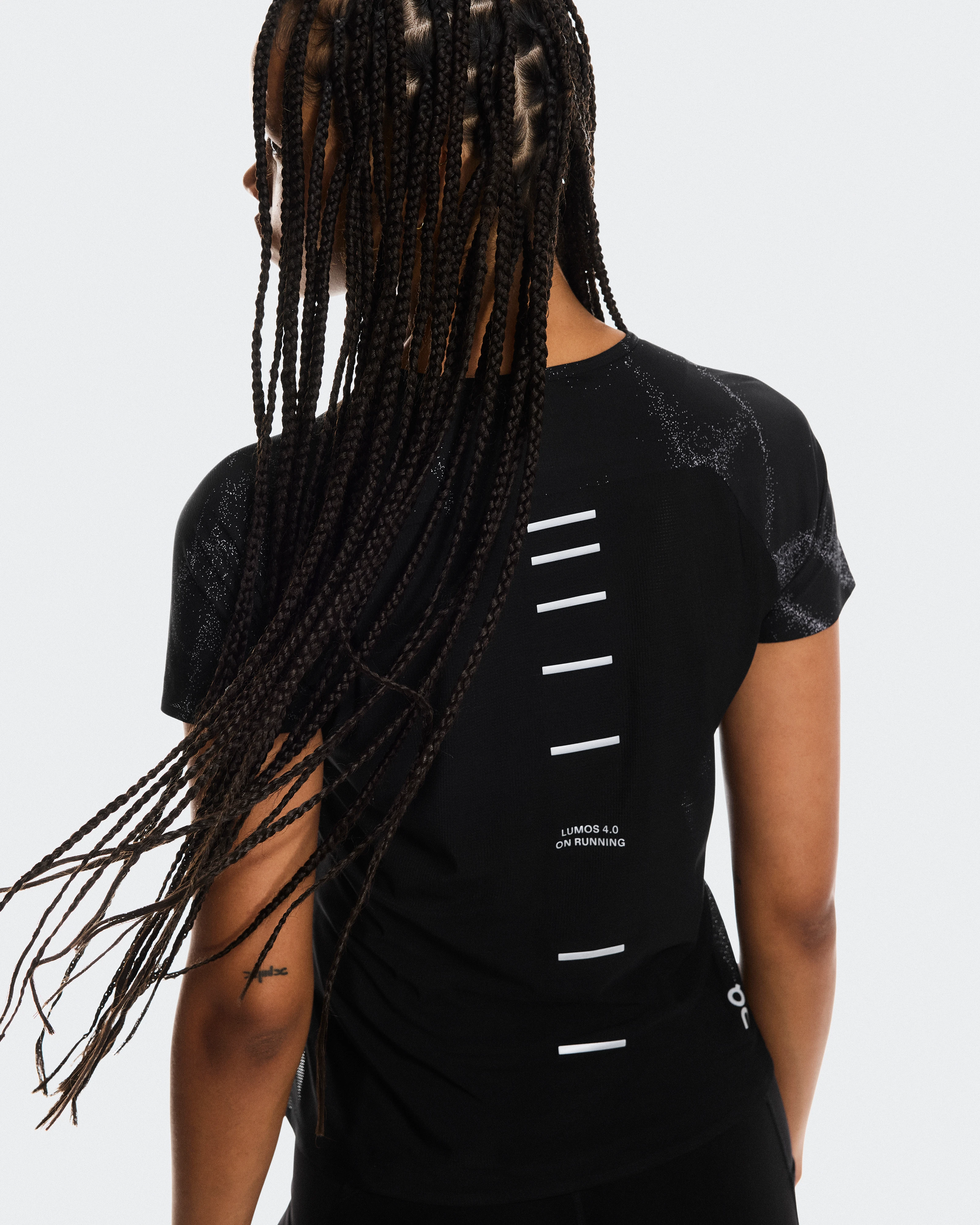 On Performance-T Lumos Black Women Tops and t-shirts
