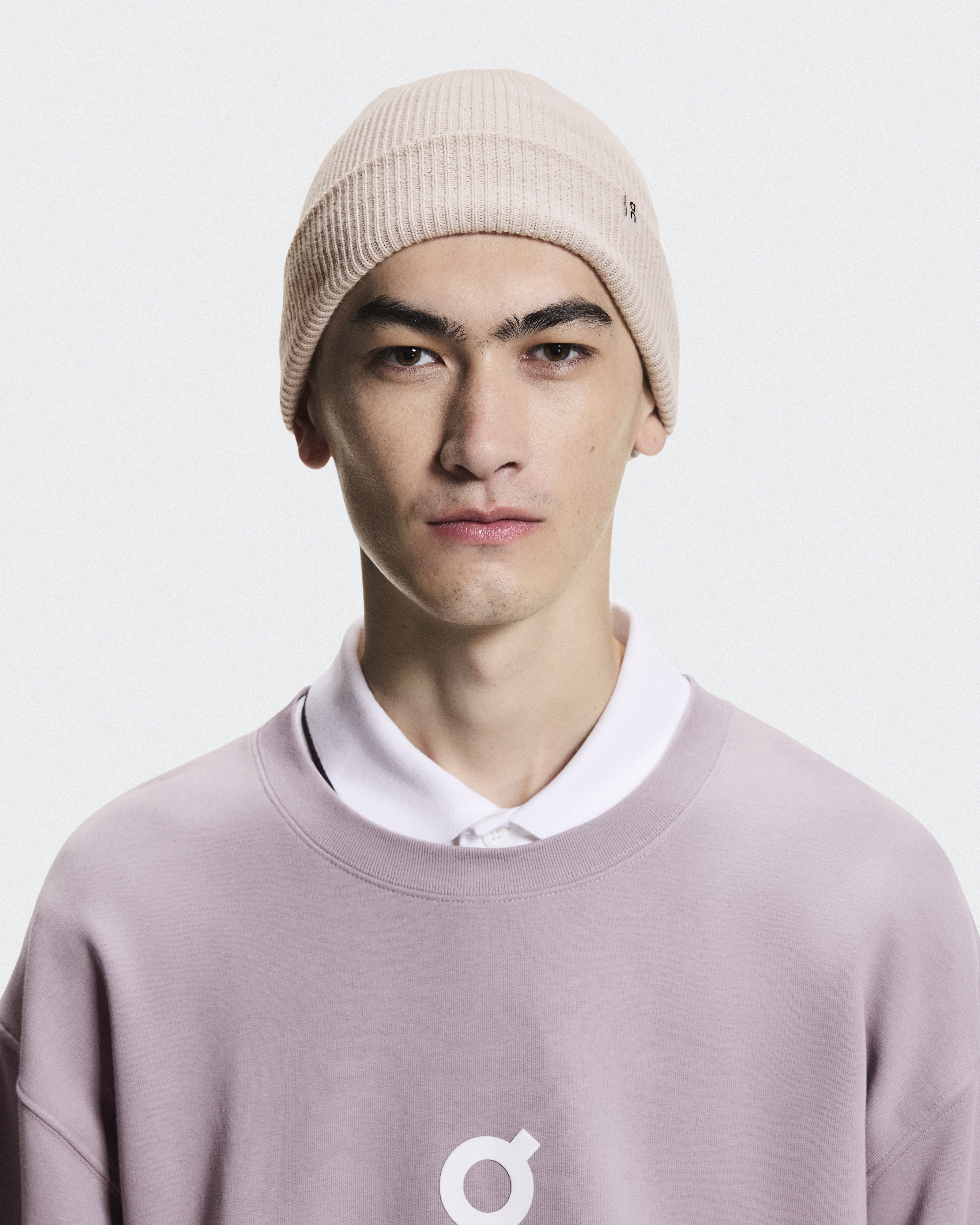 Merino Beanie in Oat