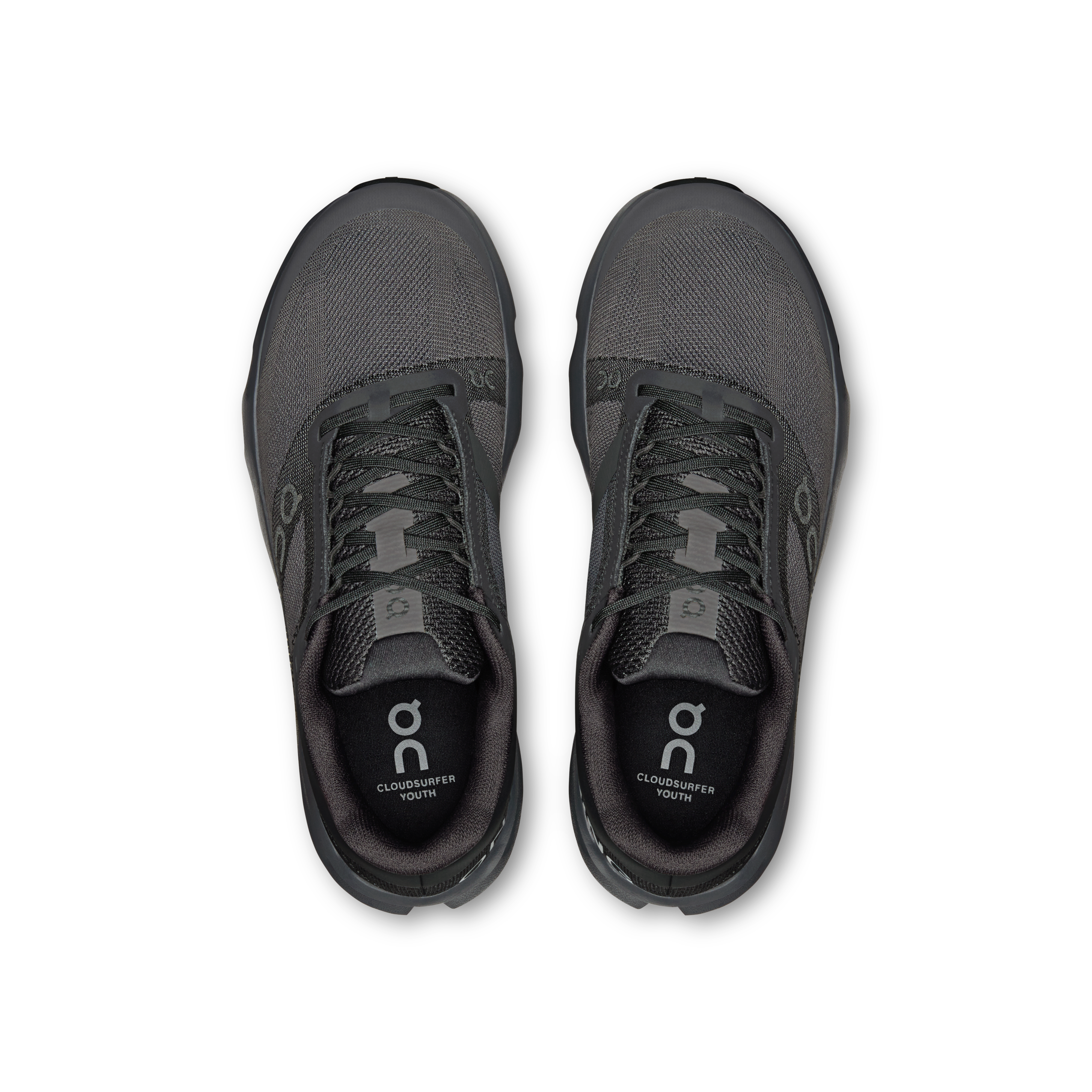 On Cloudsurfer Youth Black & Eclipse Youth Road running Shoes