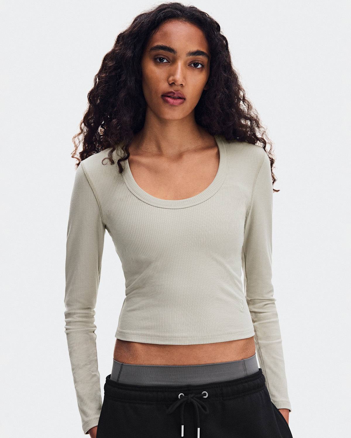 Women's All-Day Ribbed Long-T