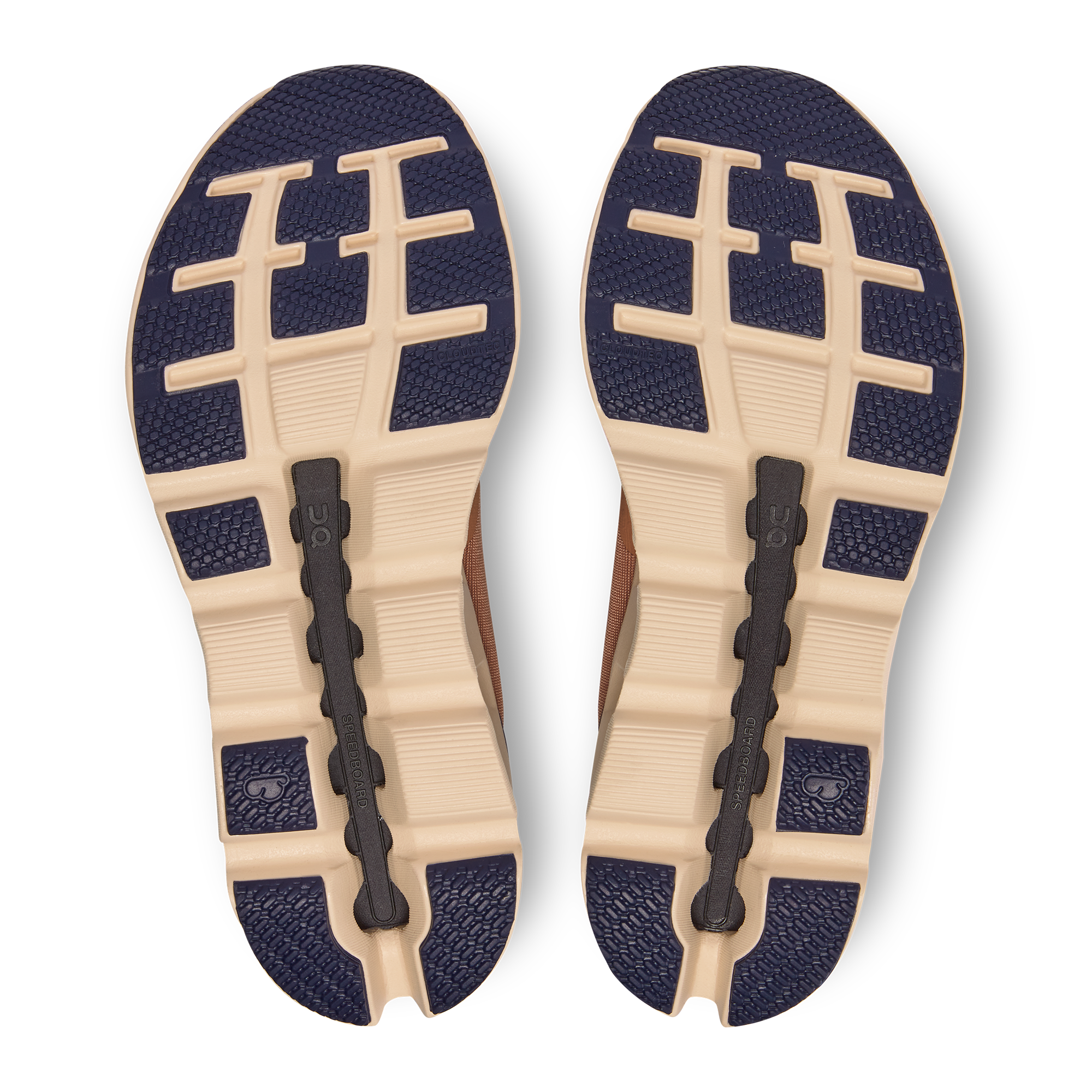 On Cloudstratus Cork & Fawn Mujer Road running Calzado