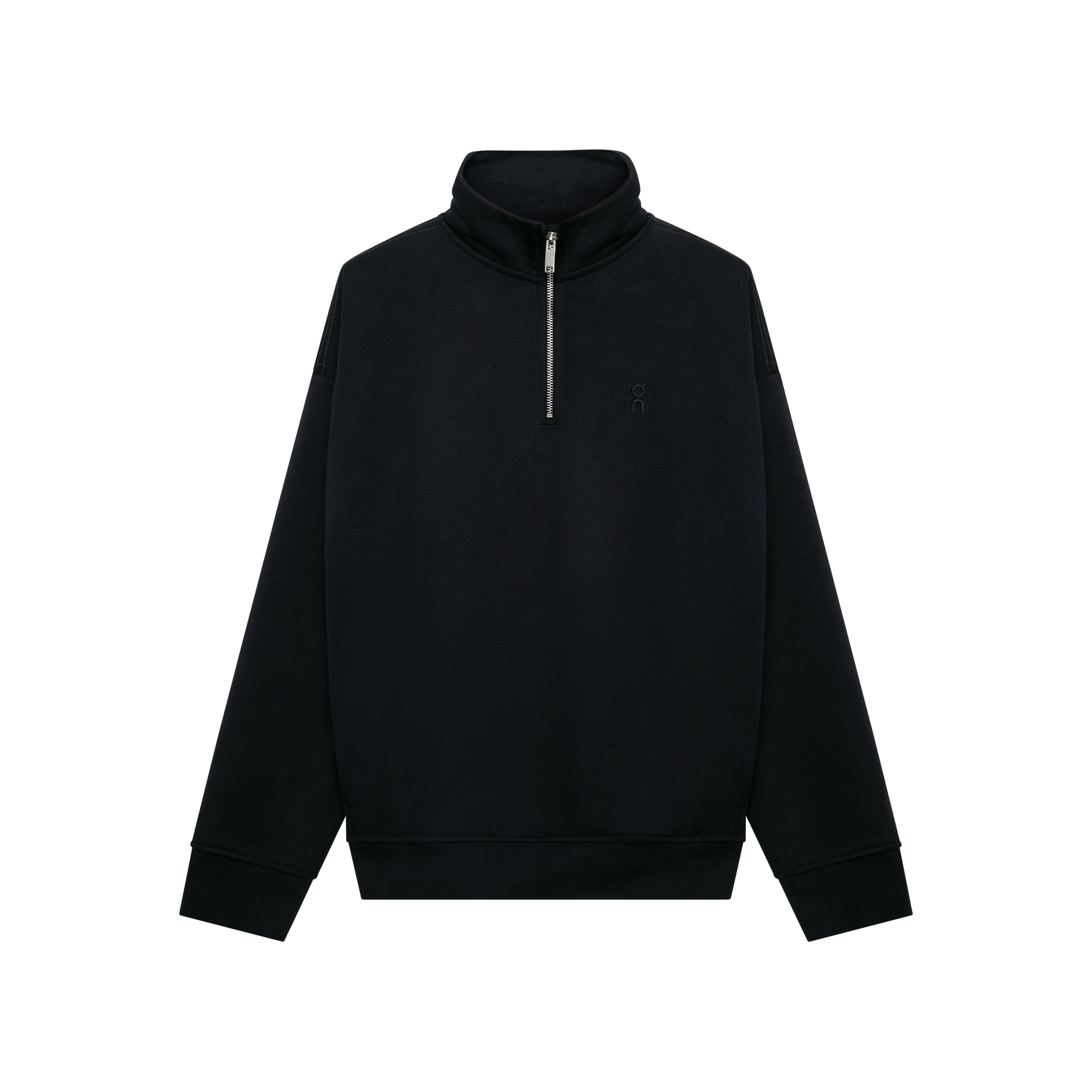 Club Collective 1/4 Zip Jacket in Black