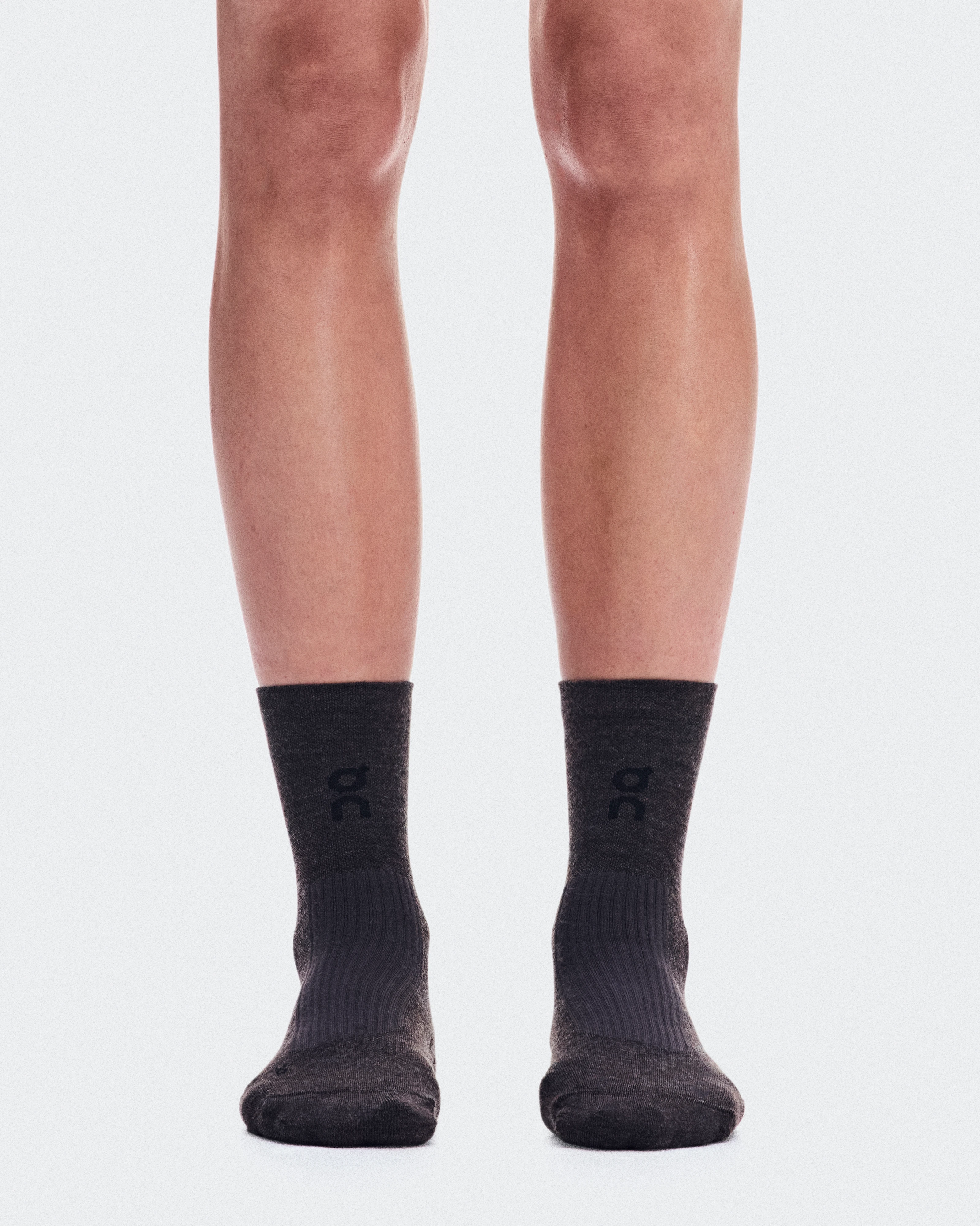 On Merino Sock SHG Brown Unisex Socks