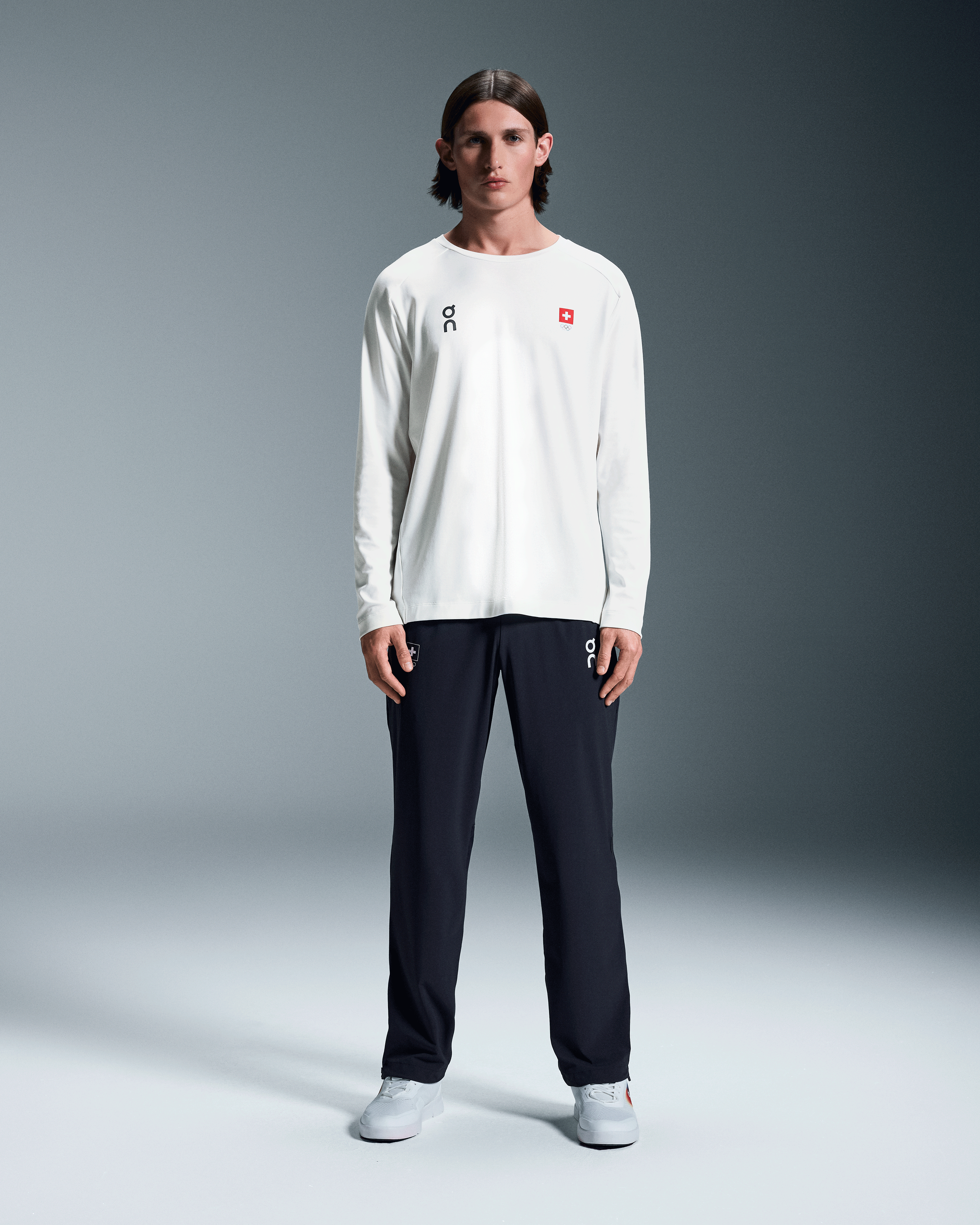 On Swiss Olympic Track Pants Ink Men Pants
