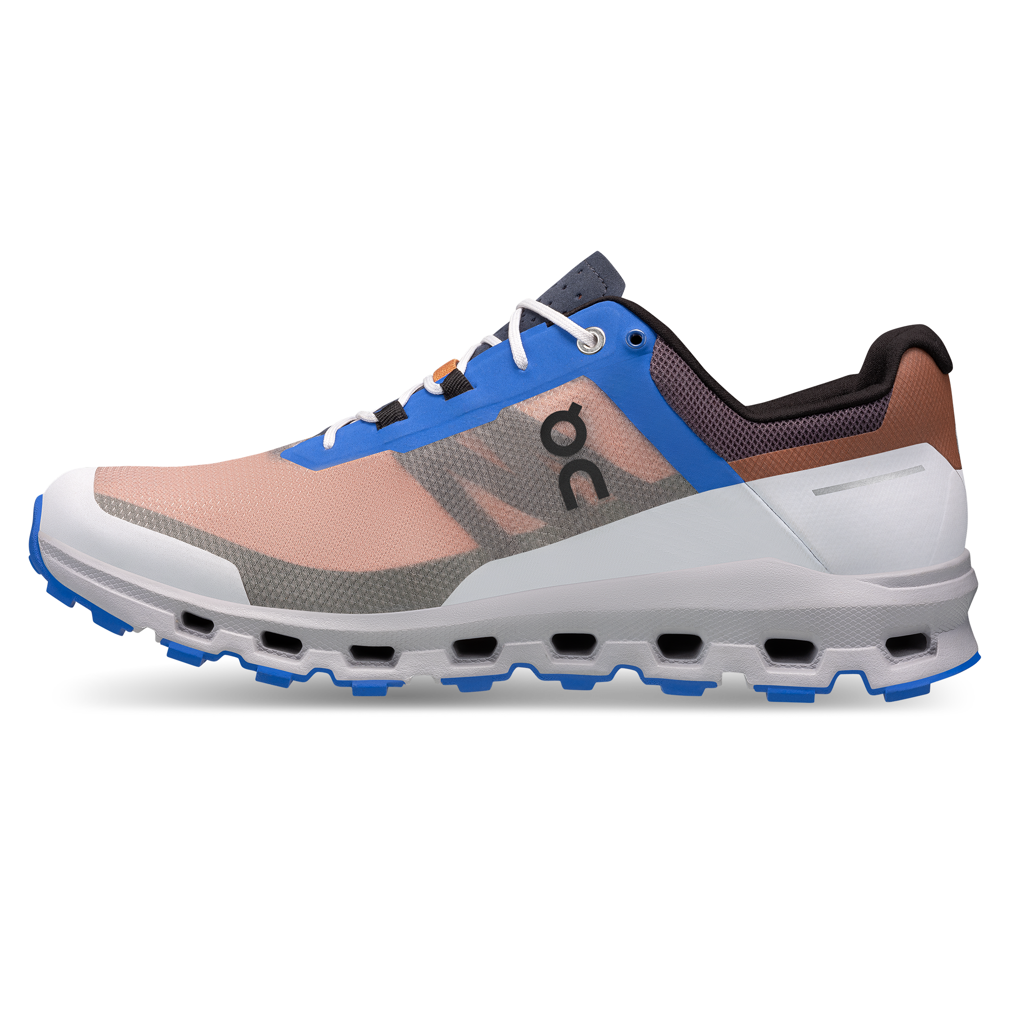 On Cloudvista Sandstone & Alloy Masculino Corrida de trilha Tênis