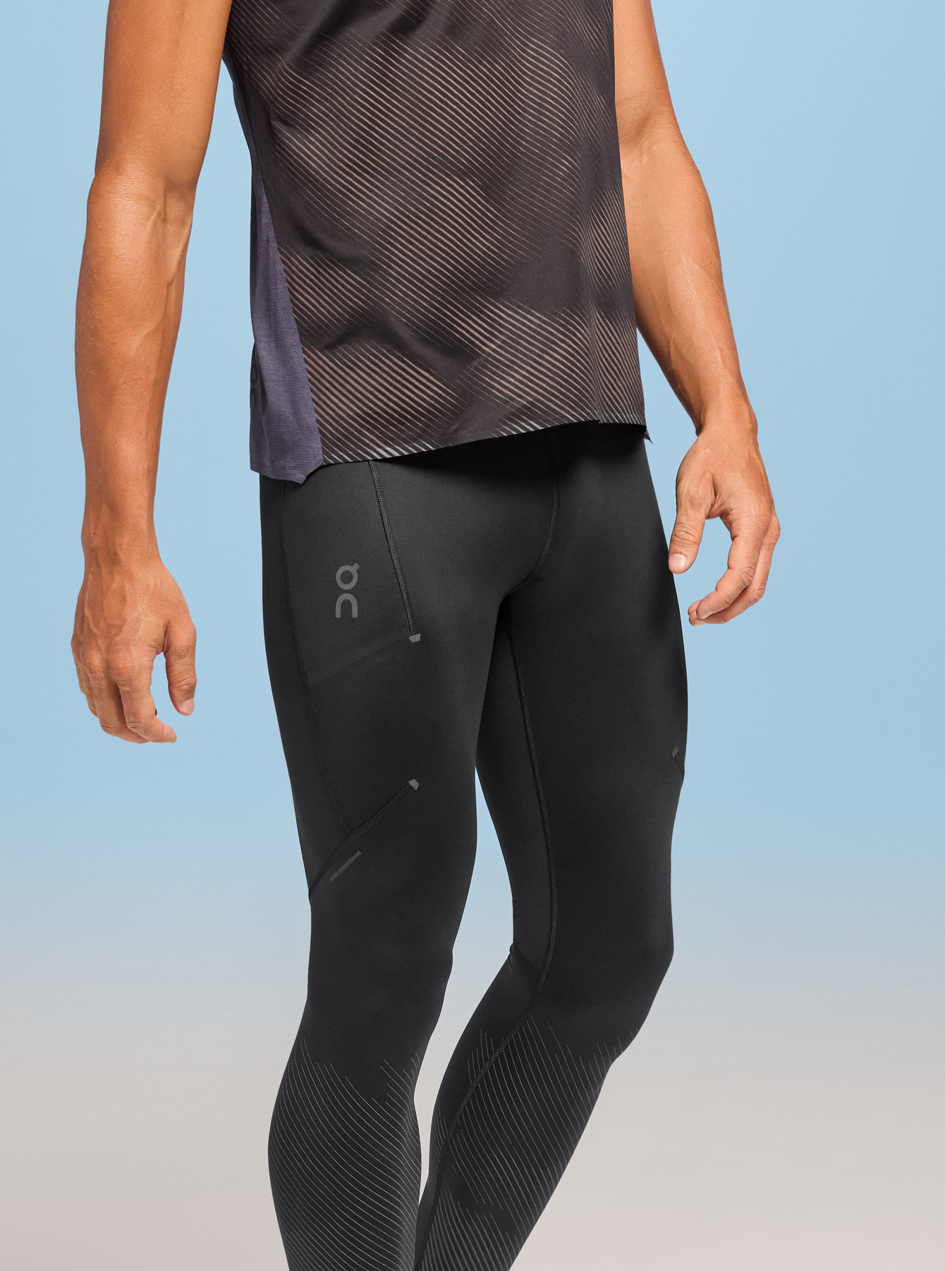 Men's WINTER TIGHT, Performance Black, Tights & Leggings