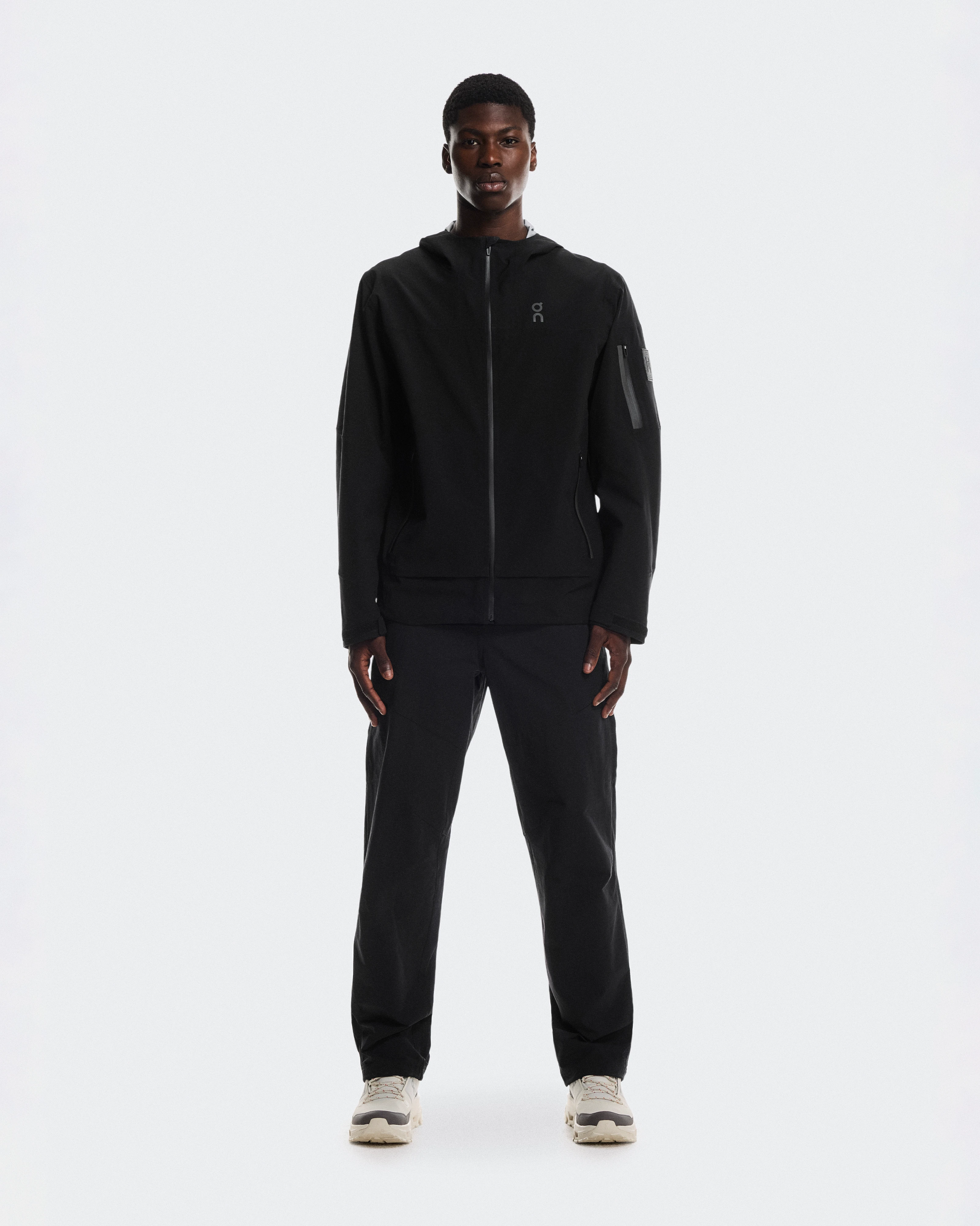 On Trek Jacket Black Herren Jacken & Westen