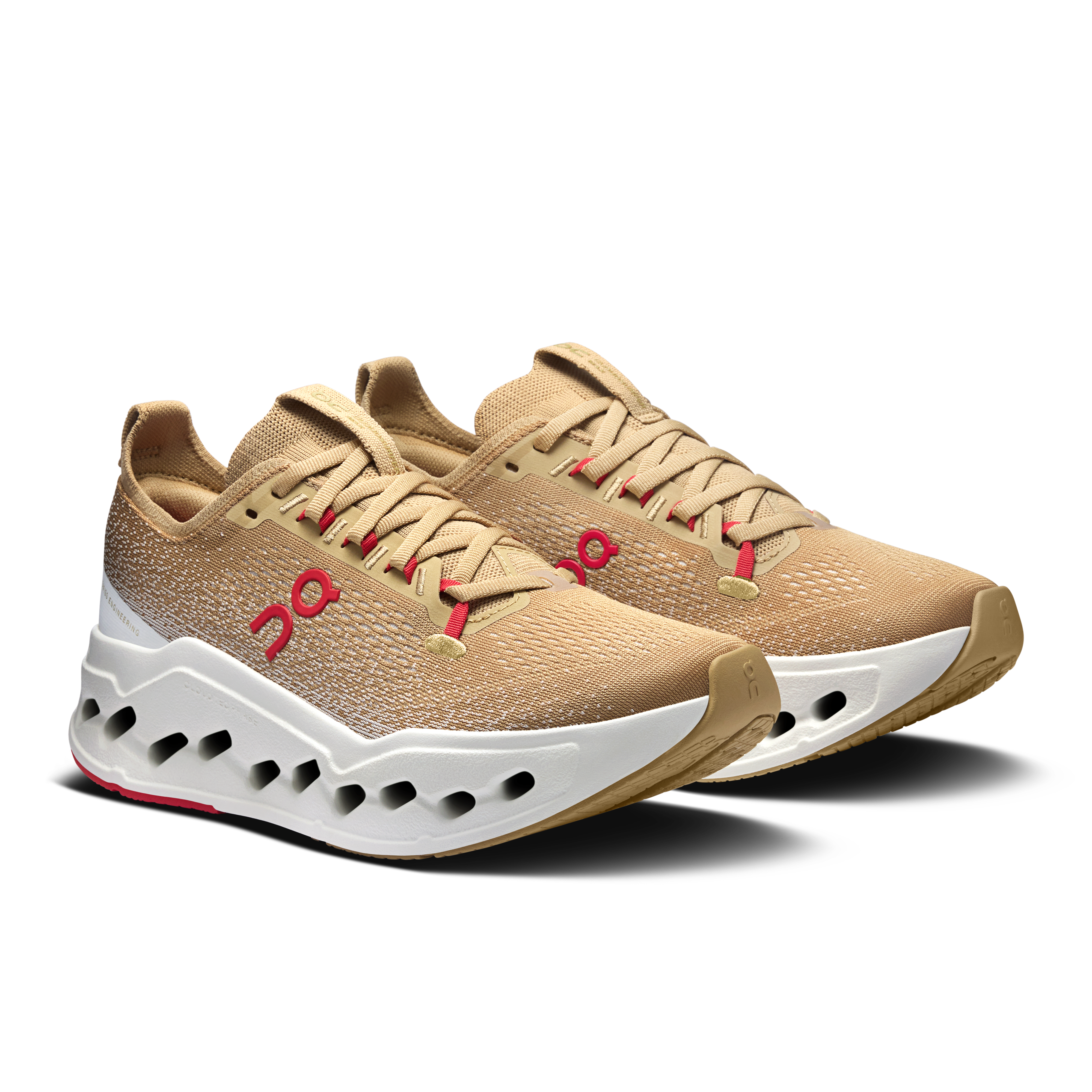 On Cloudsurfer Max Year of the Horse Chai & Ivory Women Road running Shoes