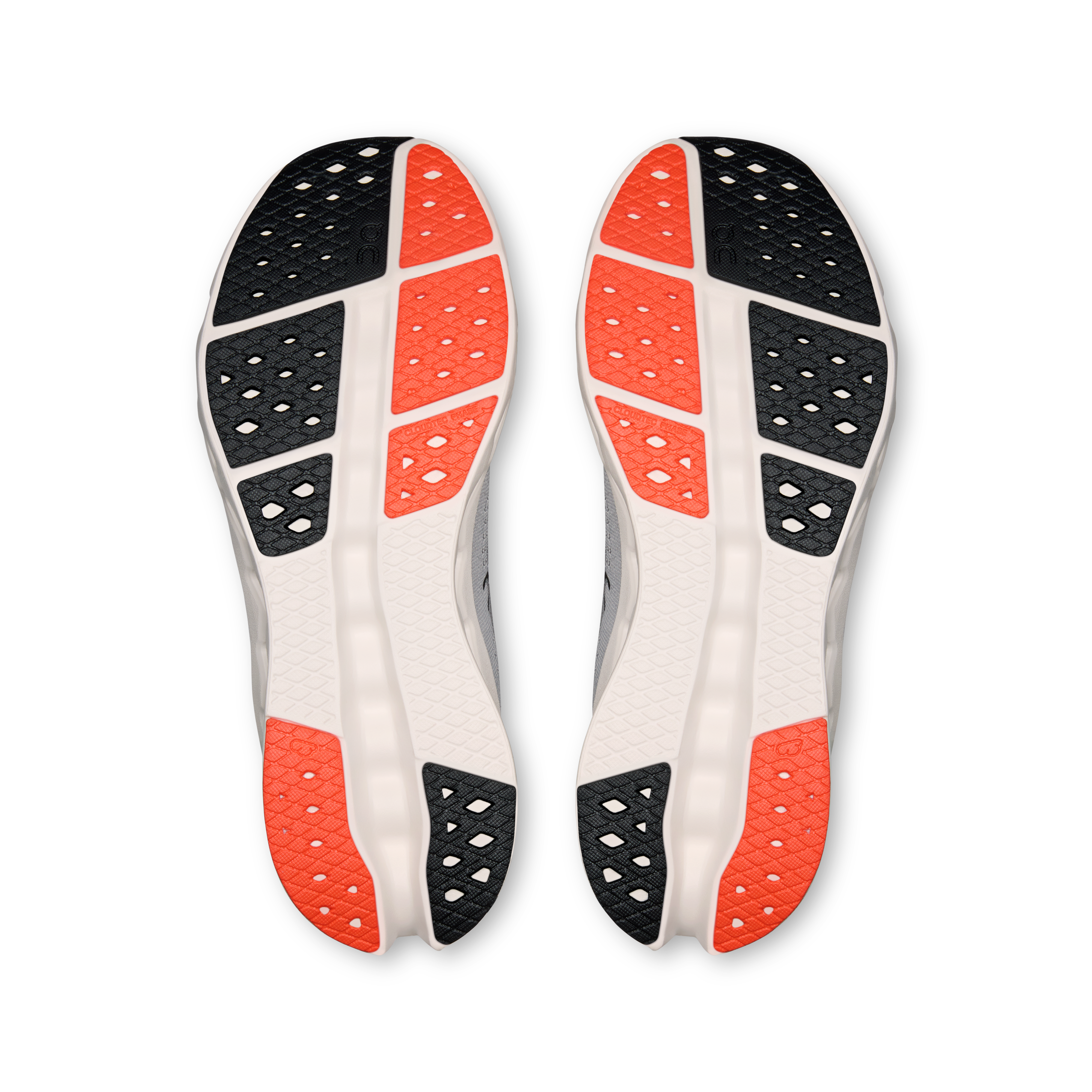 On Cloudsurfer 2 Ore & White Homme Running sur route Chaussures