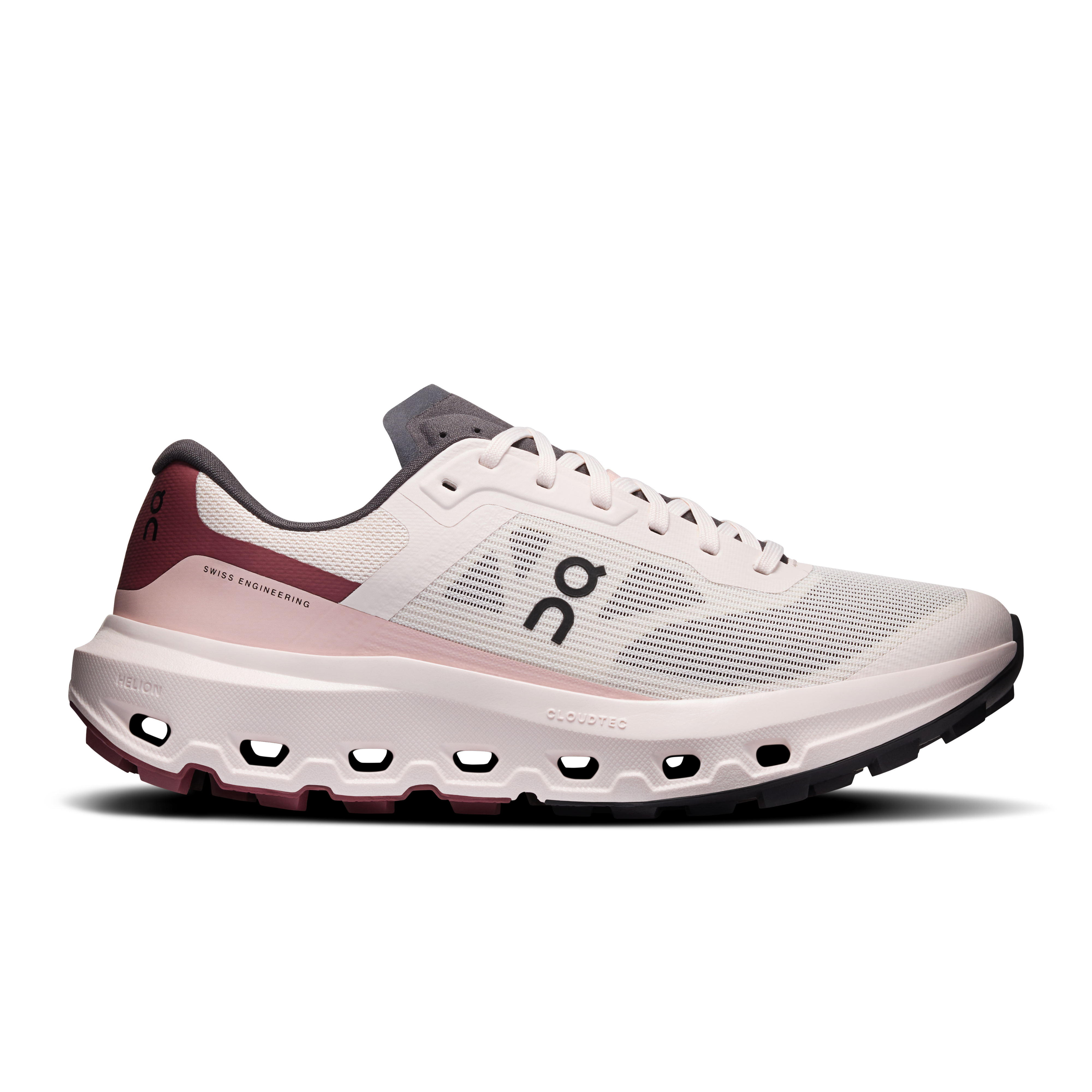 Cloudvista 3 Trail Running Shoe in Oyster/Barberry