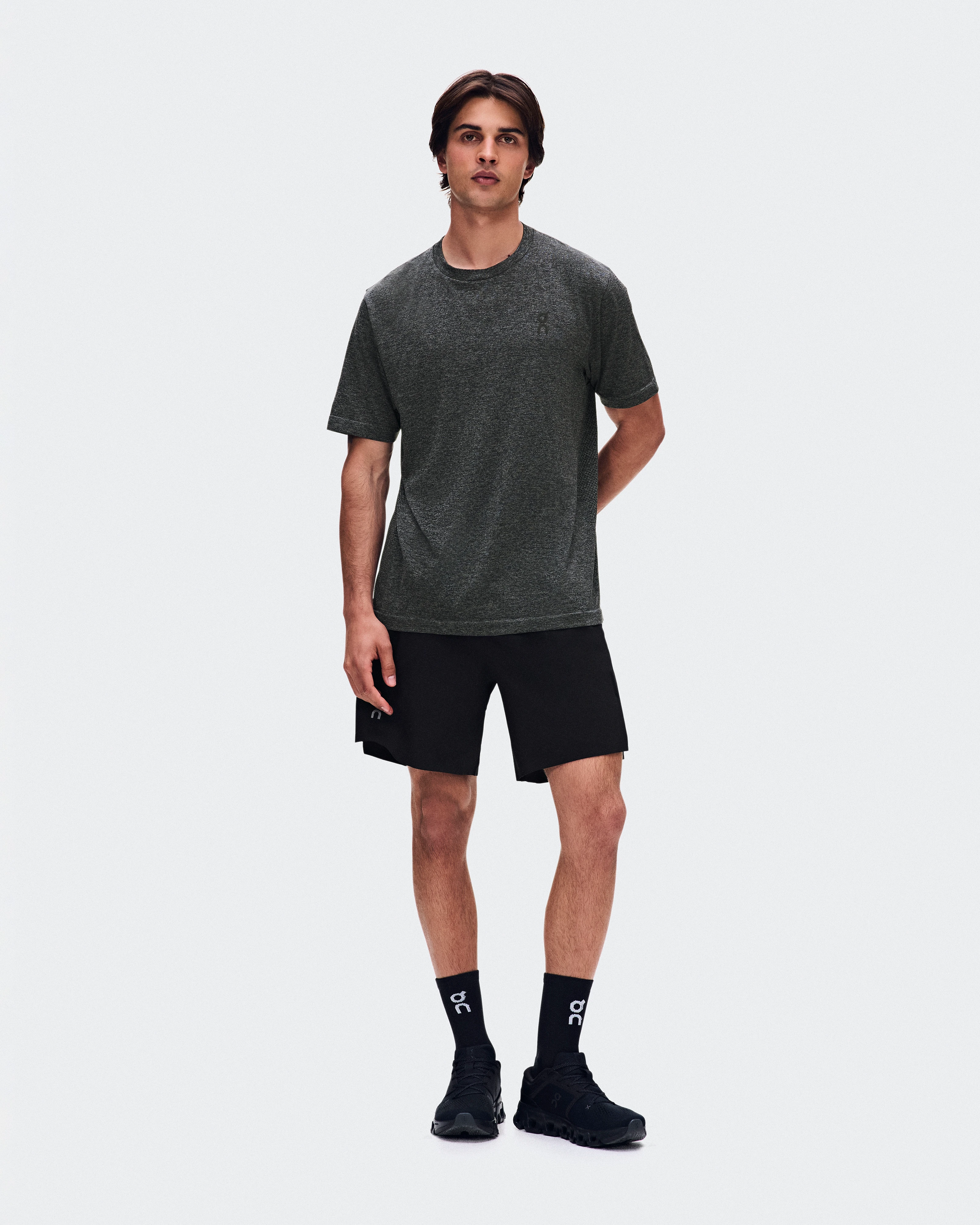 On Train Shorts 7" Black Homme Shorts
