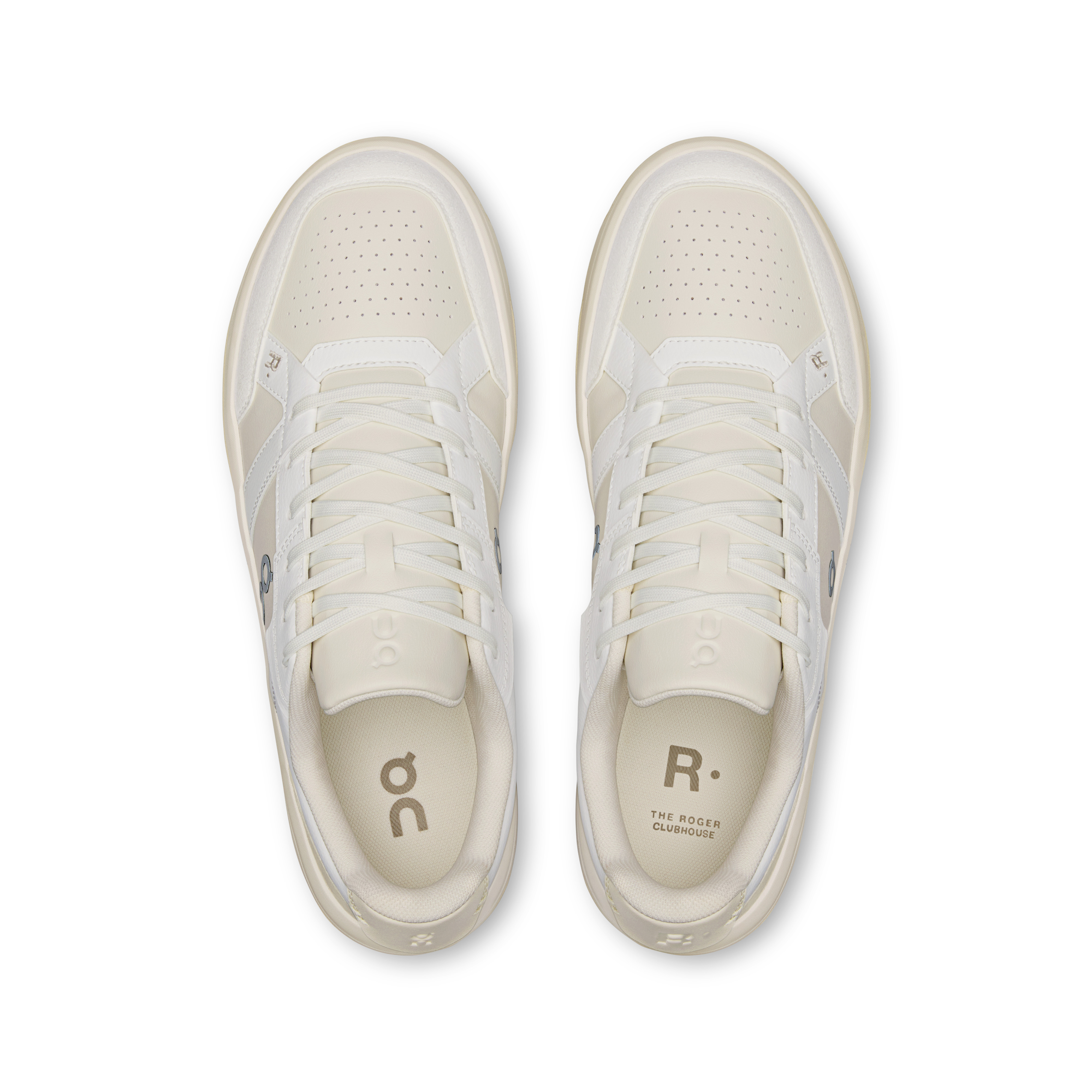 On THE ROGER Clubhouse White & Dew Herren Tennis Schuhe