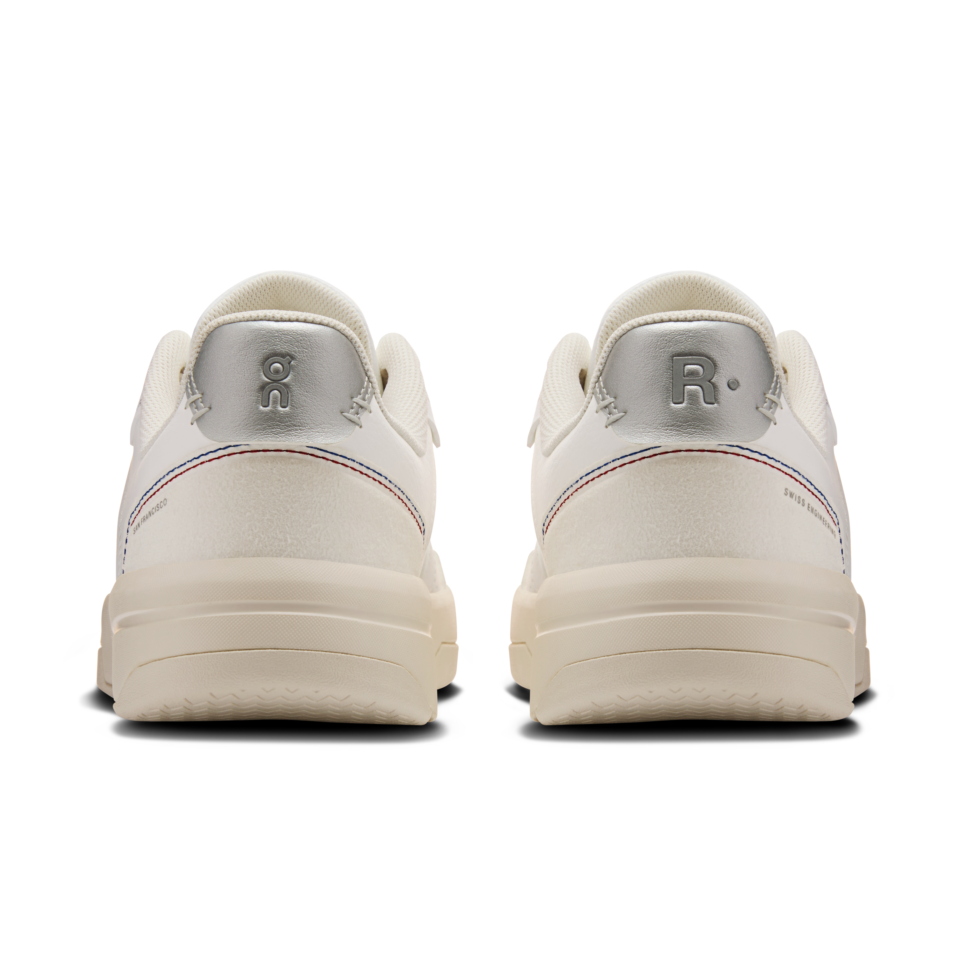 On THE ROGER Clubhouse LC White & Ivory Donna Tennis Scarpe