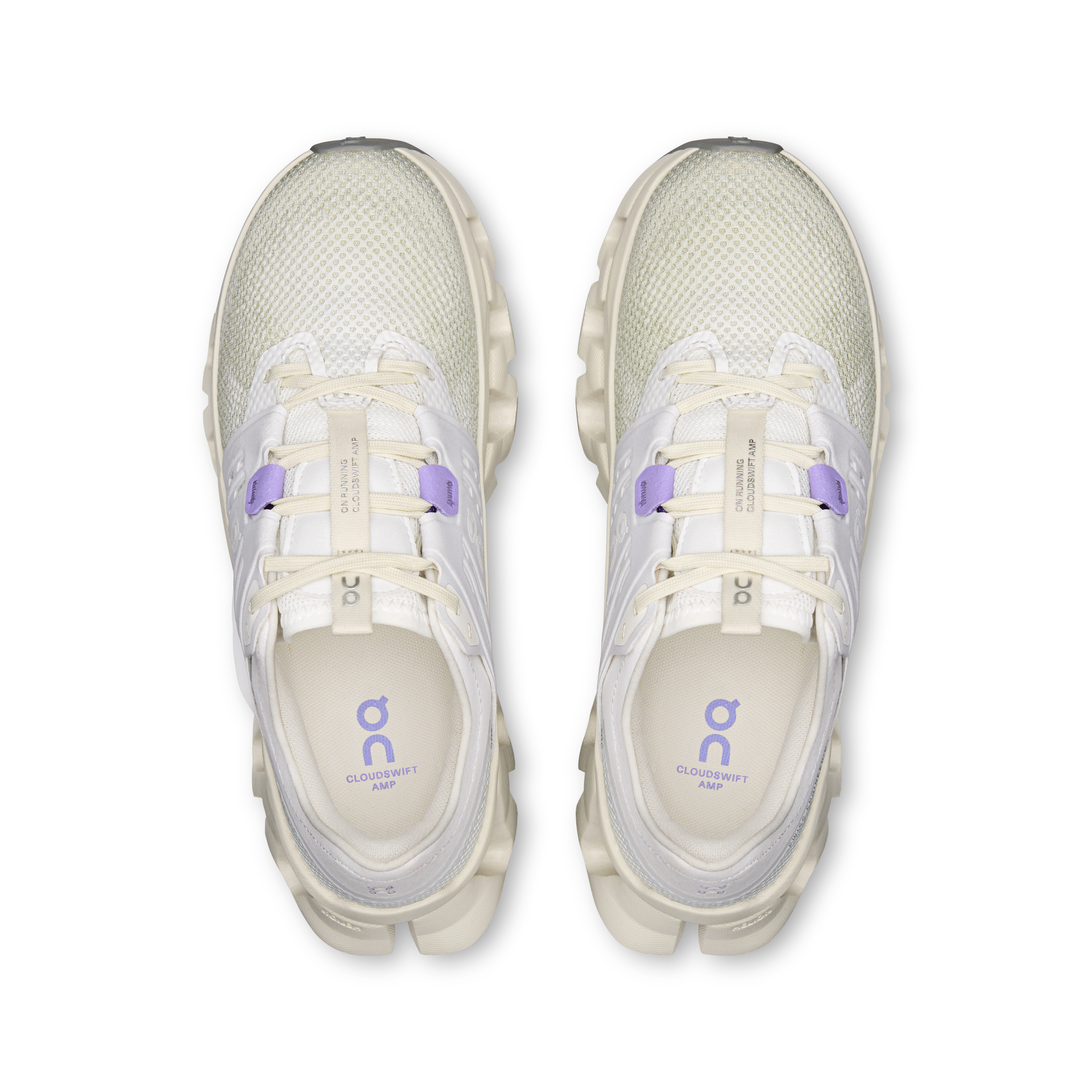 On Cloudswift Amp Ivory & Ghost ウィメンズ ロードランニング シューズ