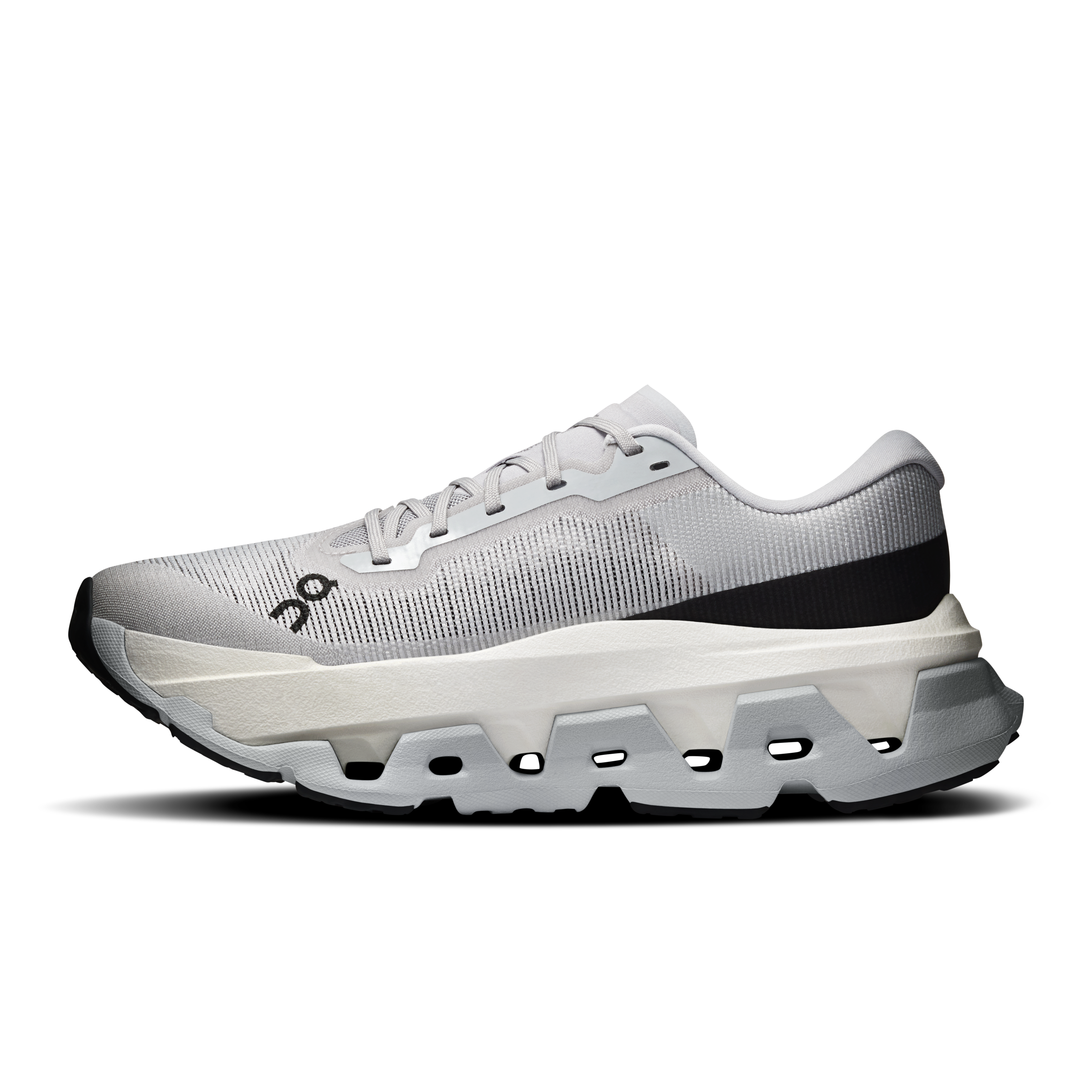 On Cloudmonster 3 Hyper Glacier & Black Women Road running Shoes