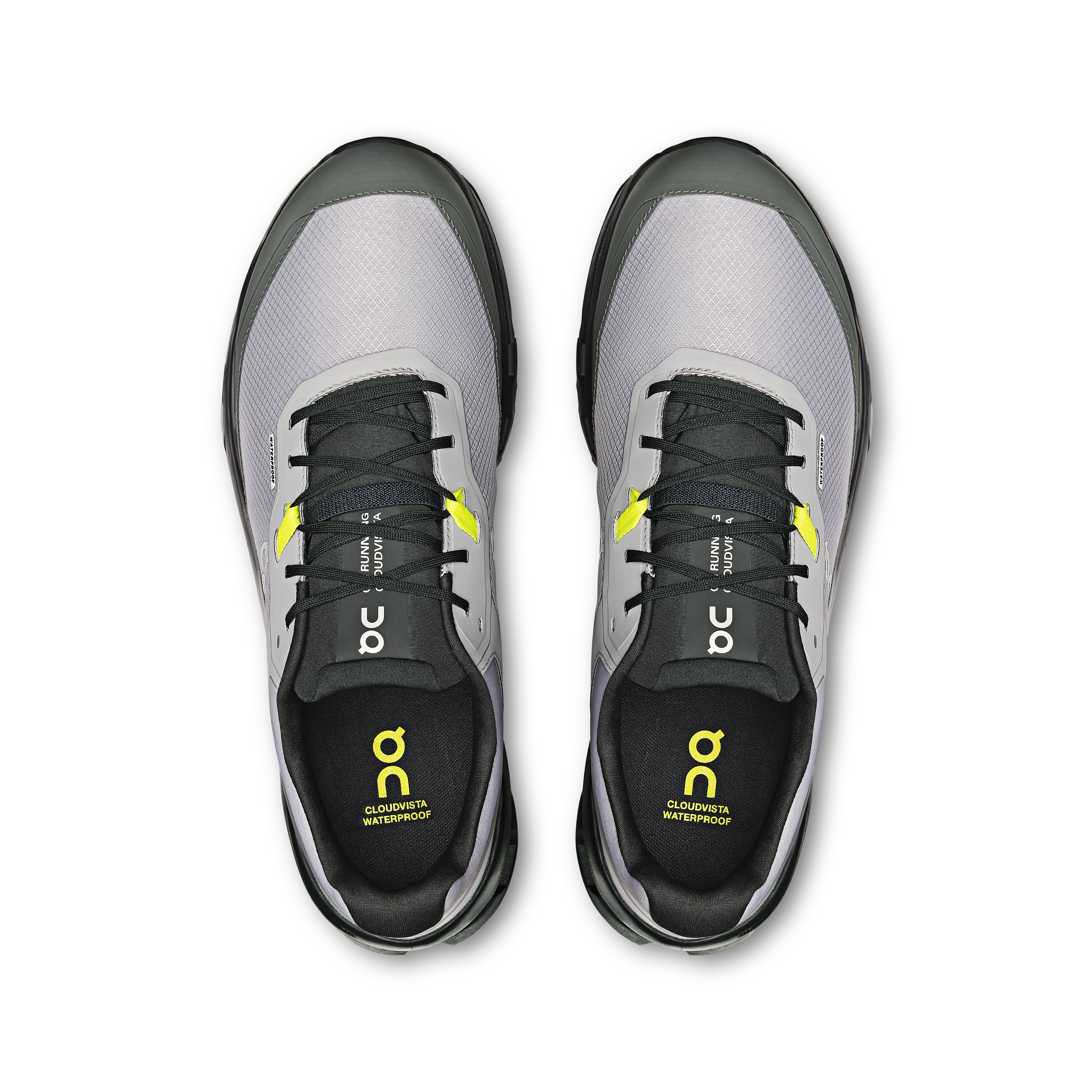 On Cloudvista 2 Waterproof Lilac & Black Men Trail running Shoes