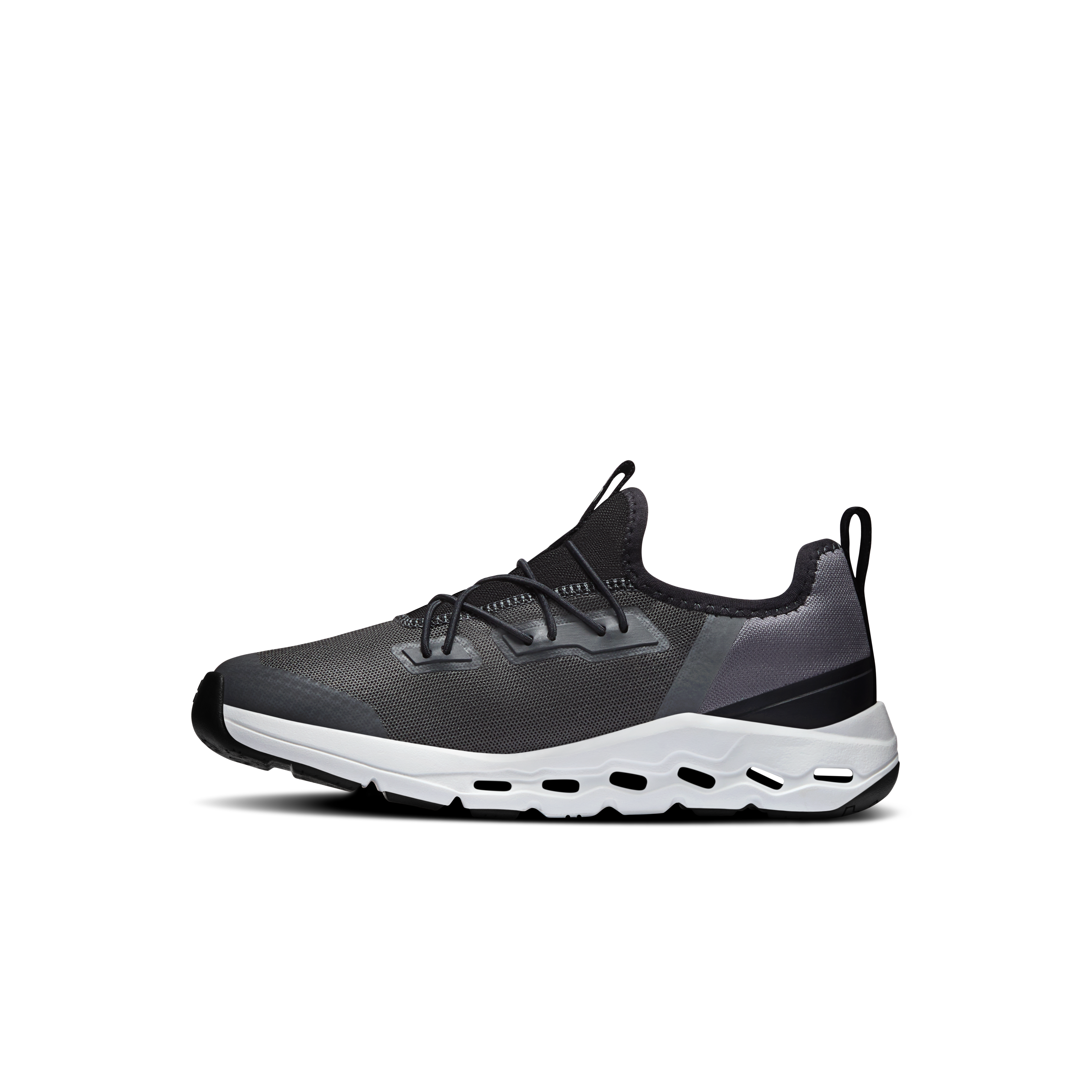 On Cloudleap Black & White Kids Active life Shoes