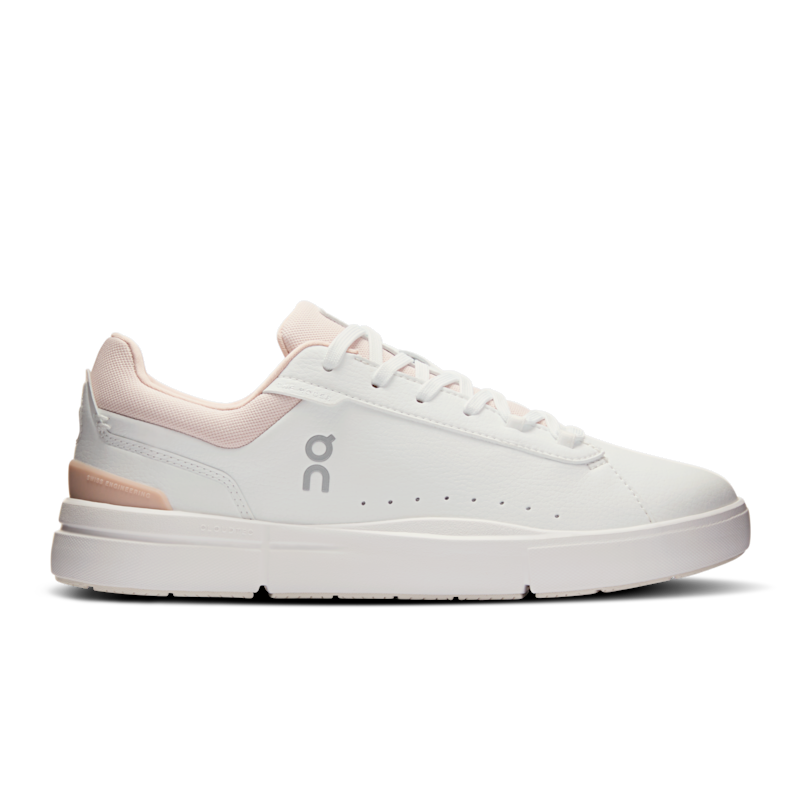 On THE ROGER Advantage Zapatillas de Tenis para Mujer en White/Rosehip, Talla: 37.5, Polyester Tpu ️