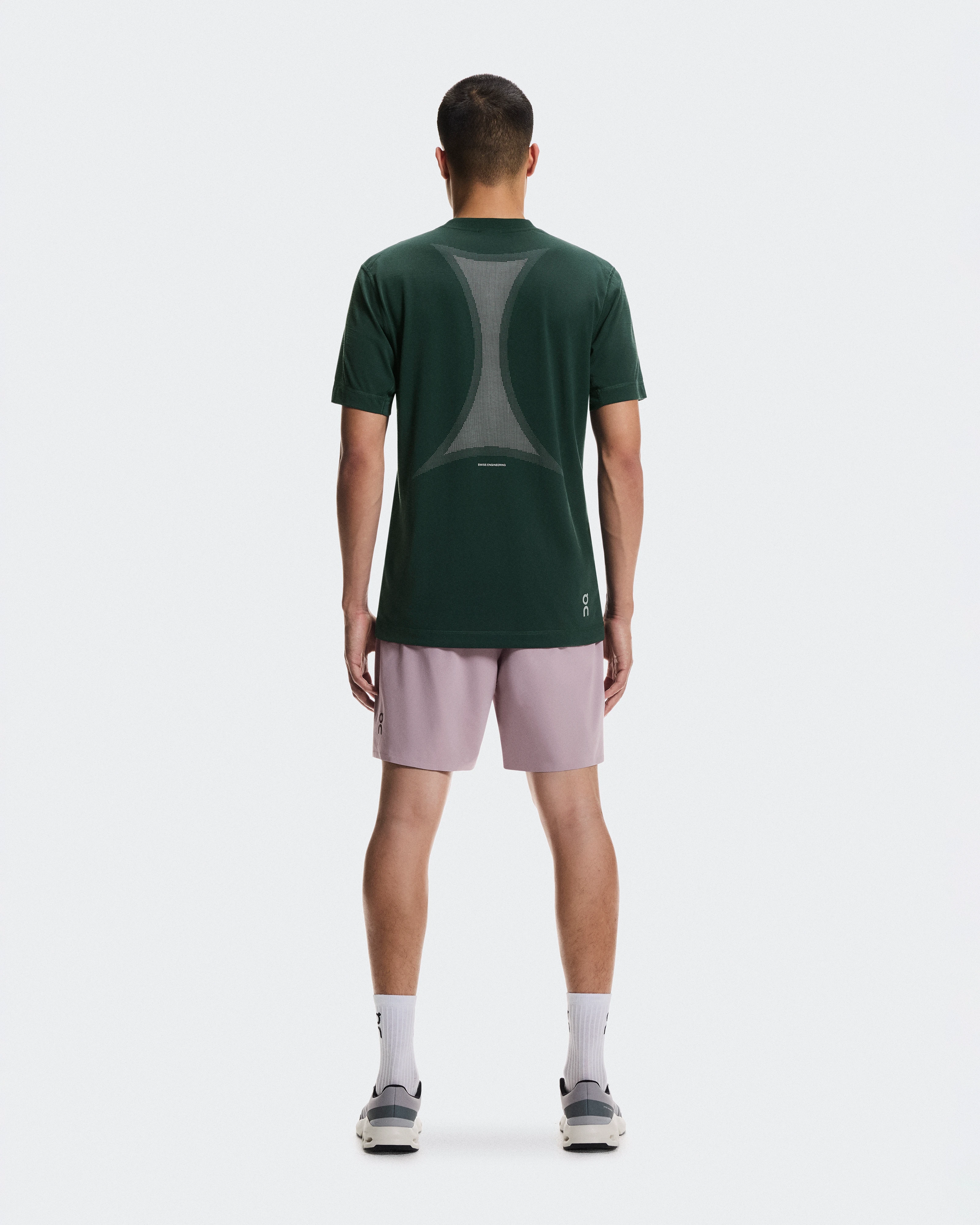 On Focus Shorts Heron Men Shorts