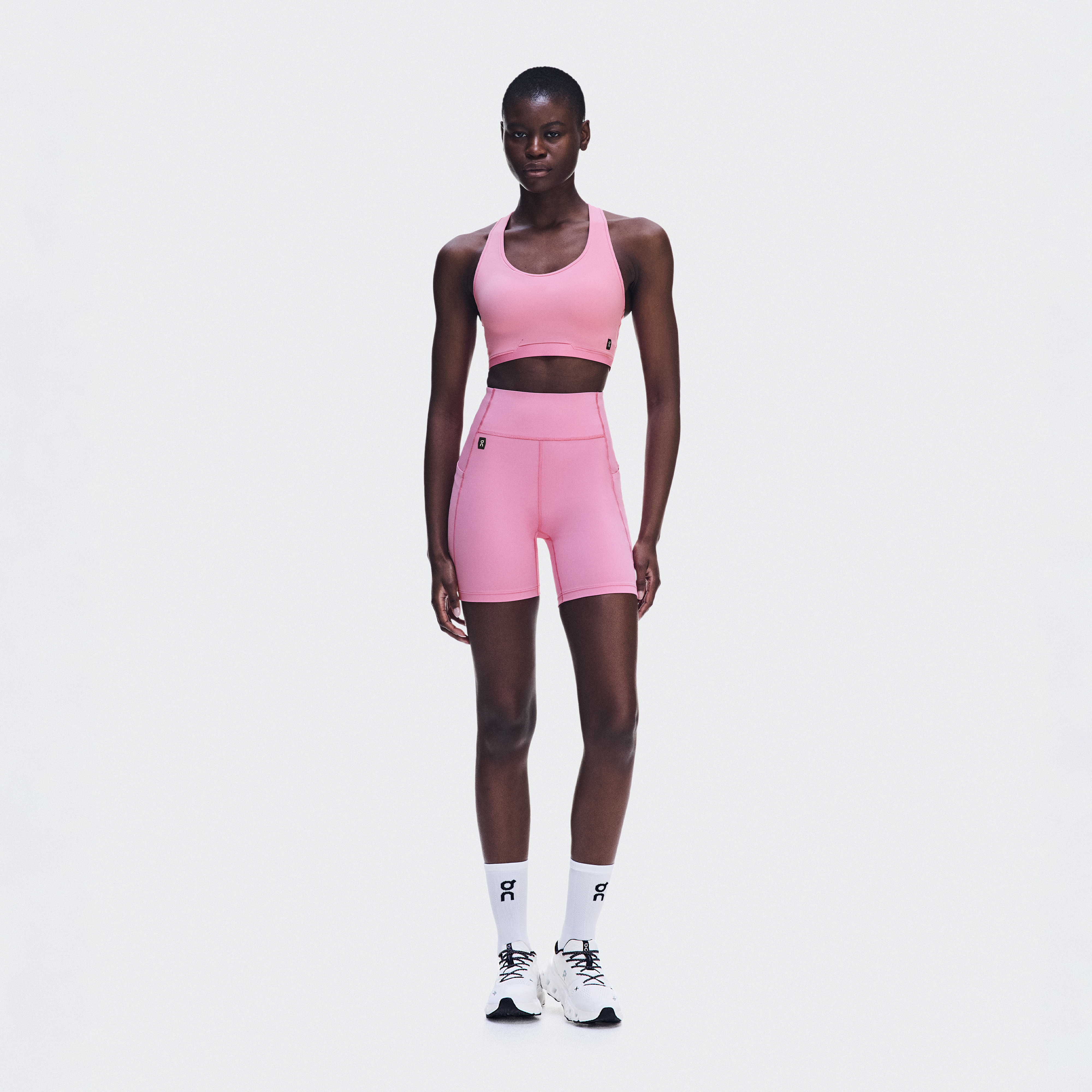 Train Tights Short 6" Shorts in Bubblegum