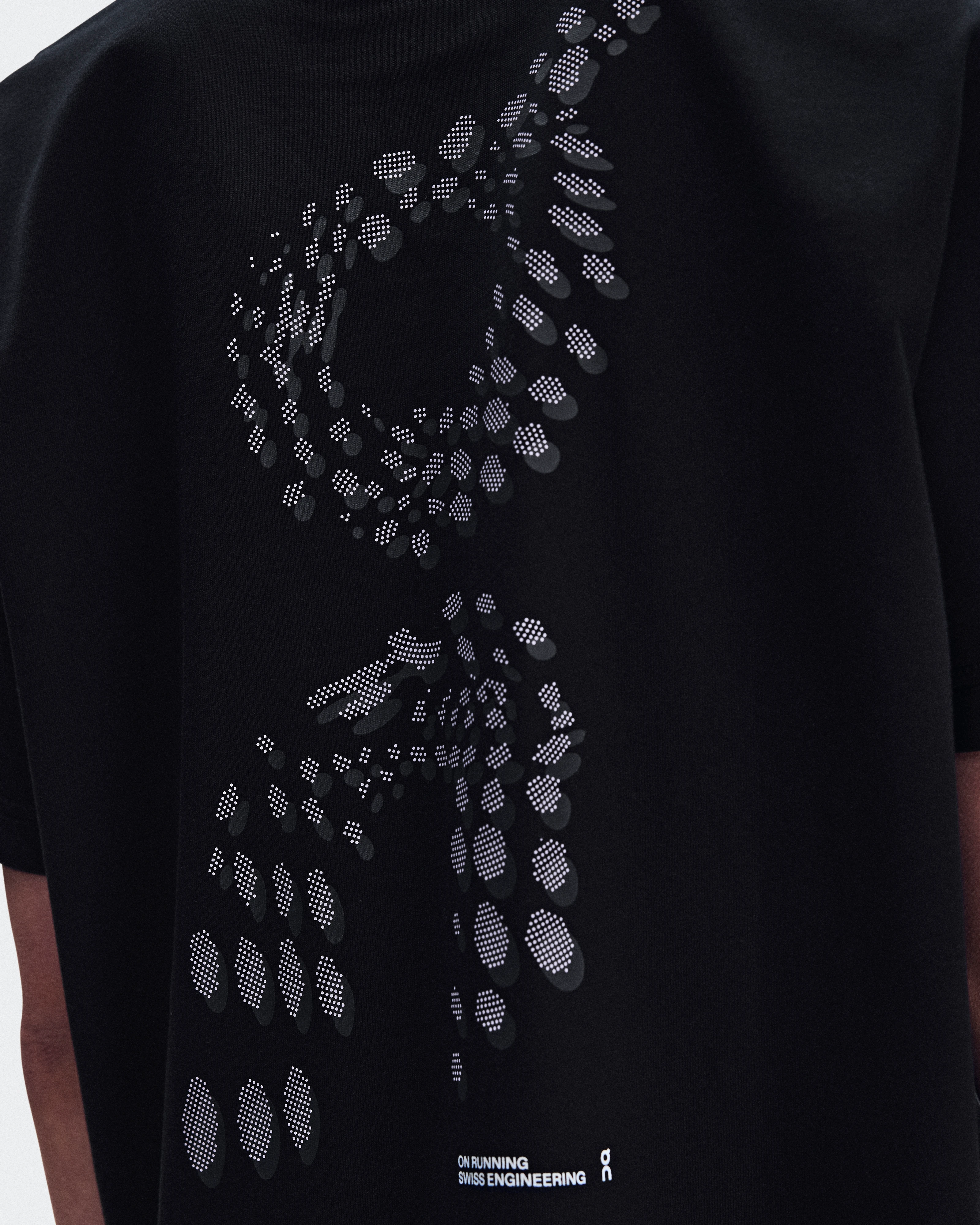 On Club Collective-T Runner Black Donna Maglie e magliette