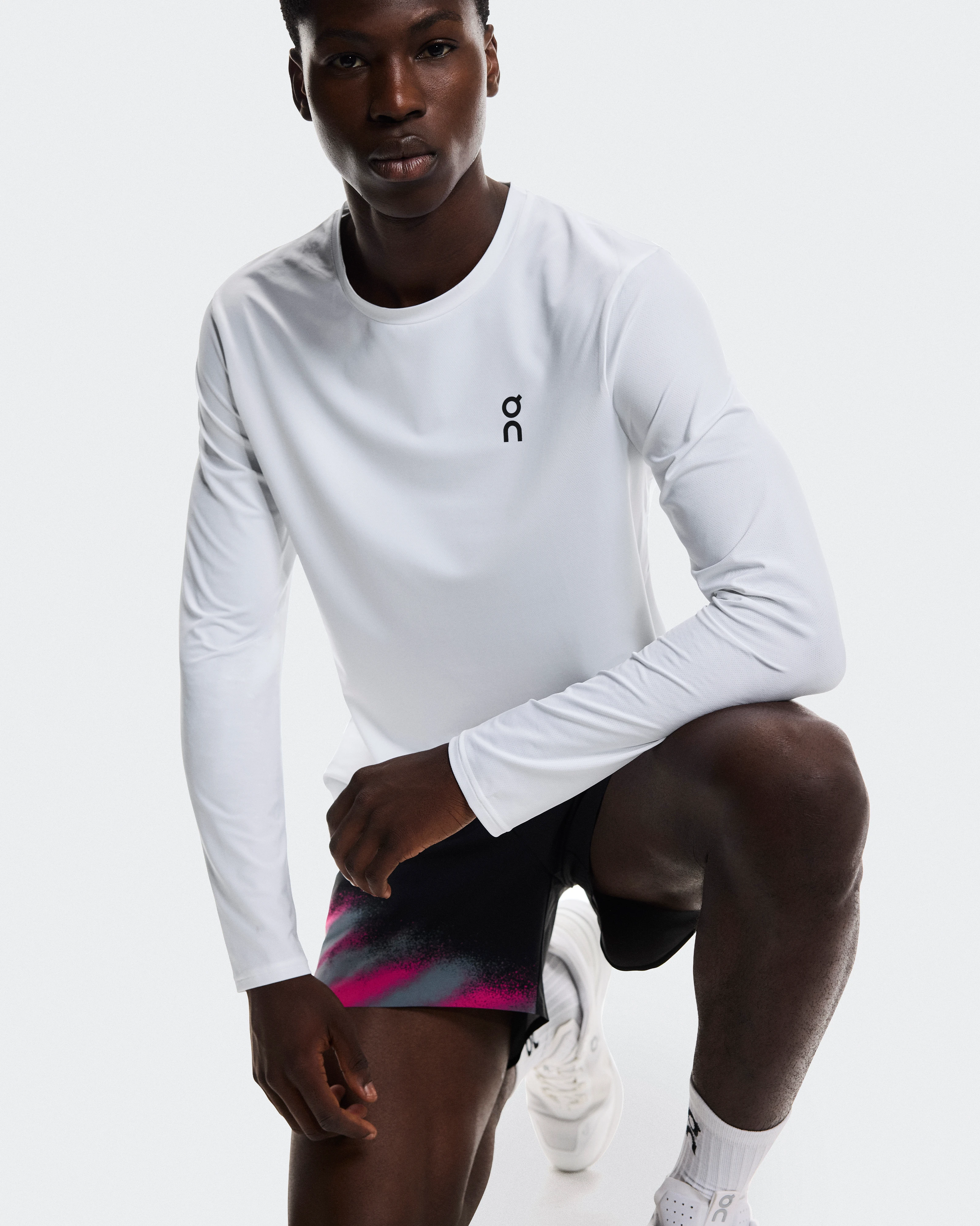 On Court Long-T All White Men Tops and t-shirts