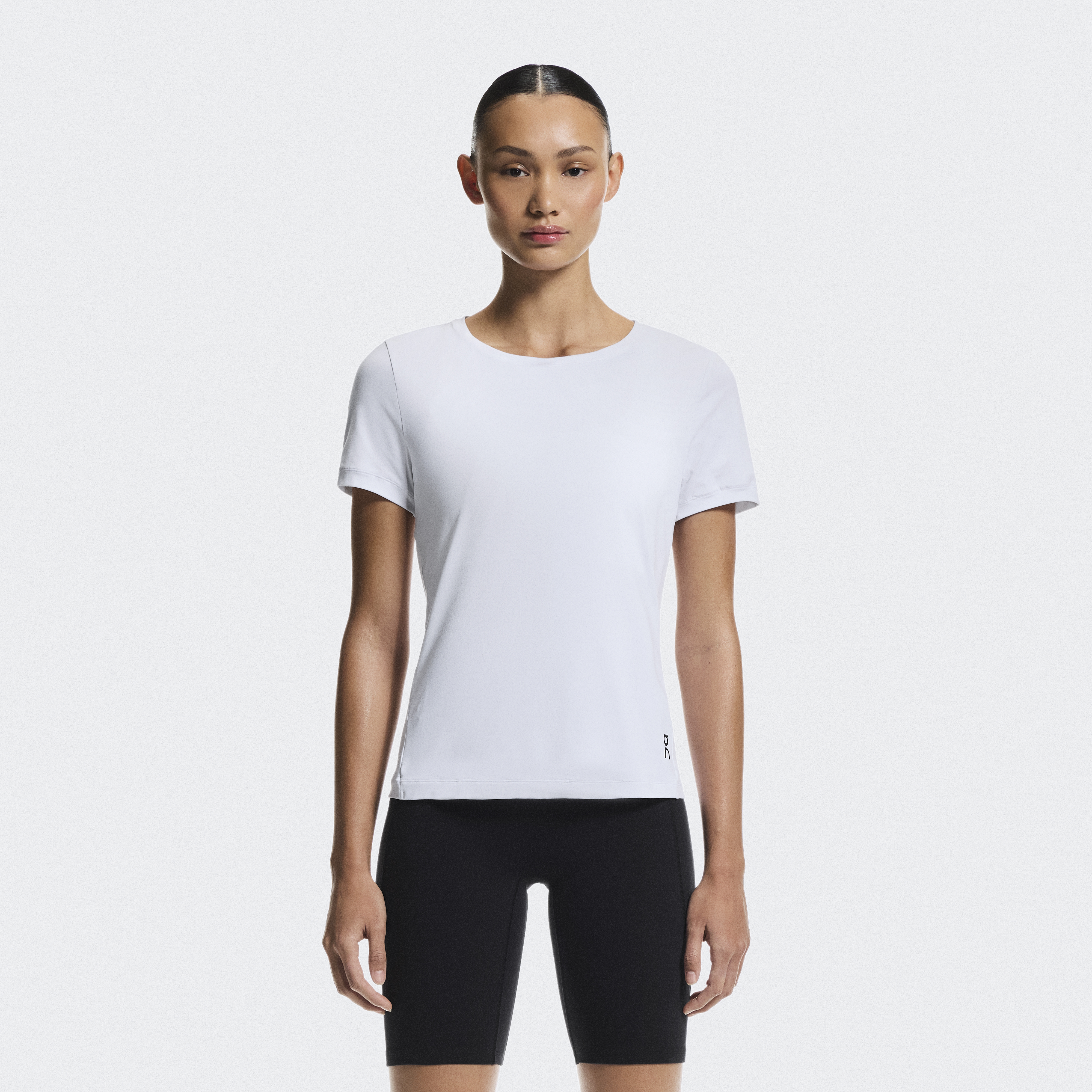 Studio-T Short-Sleeve Shirt in White