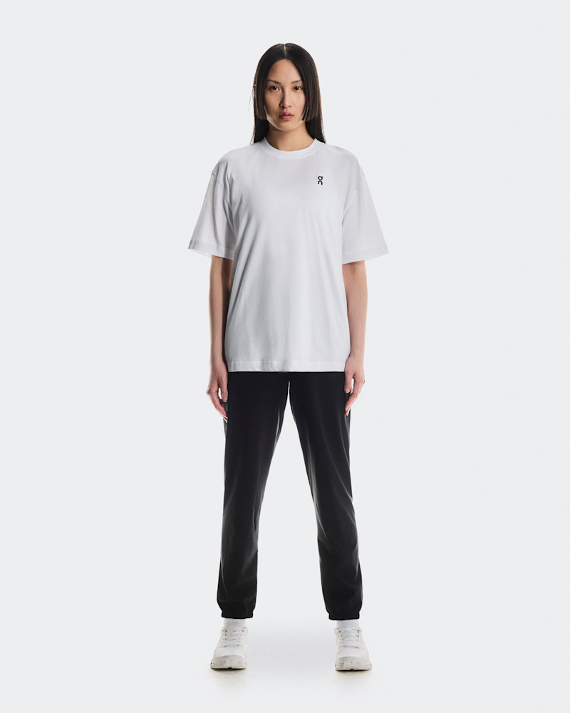 On Women's Club T Graphic Short-Sleeve Shirt in White/Blue, Size: XL