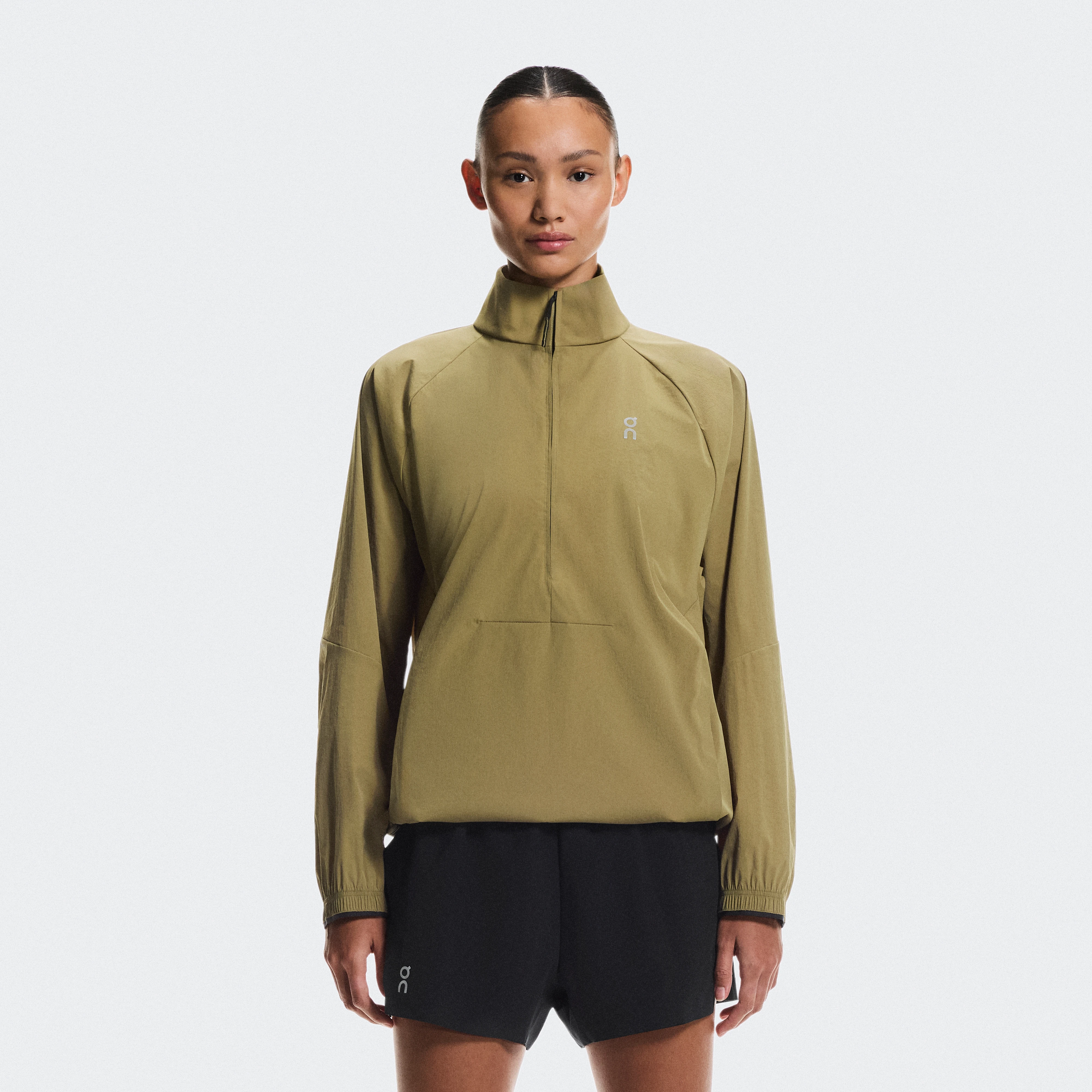 On All-Day 1/2 Zip Jacket Brown Women Women – Everyday, travel, essential Jackets