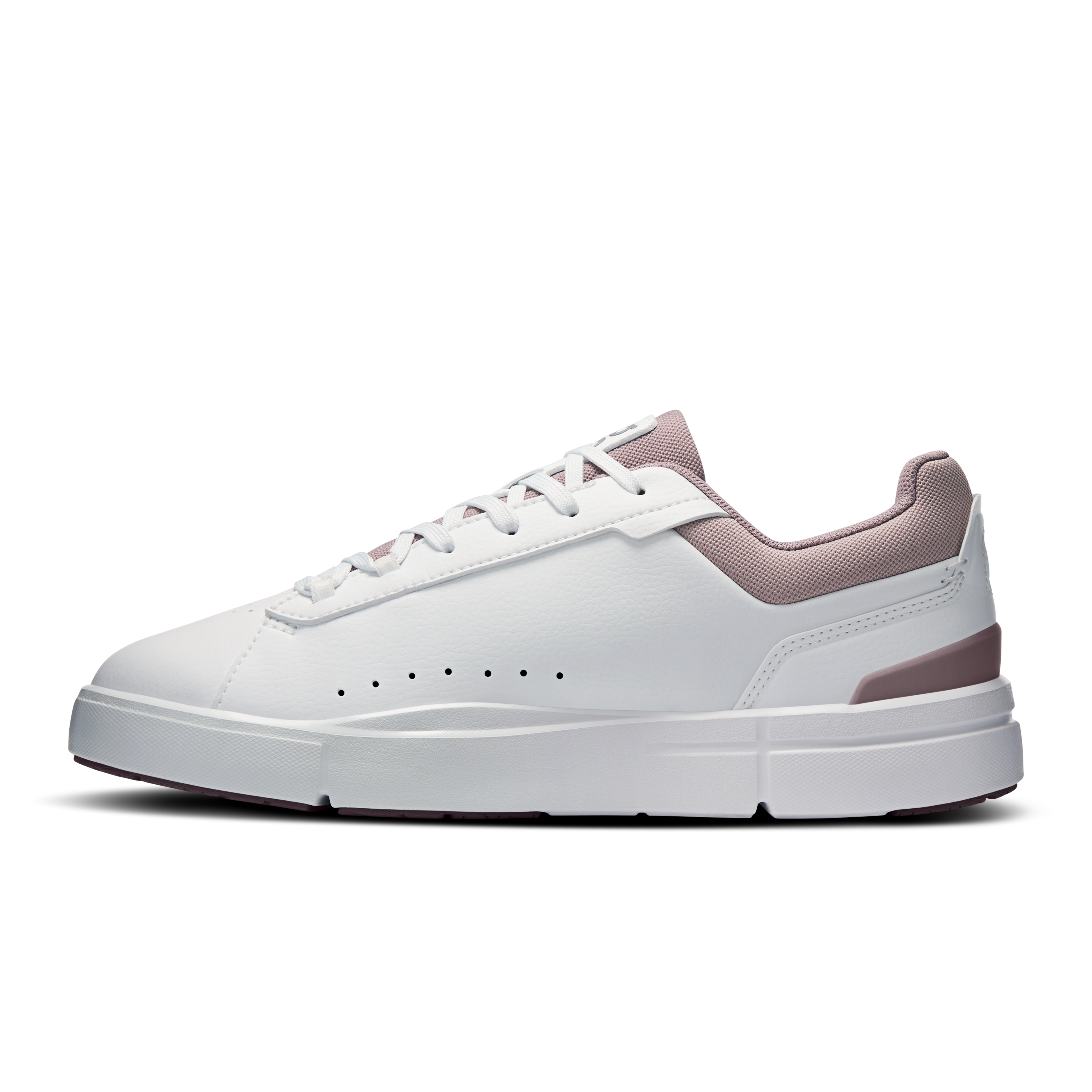 On THE ROGER Advantage White & Heron Women Tennis Shoes