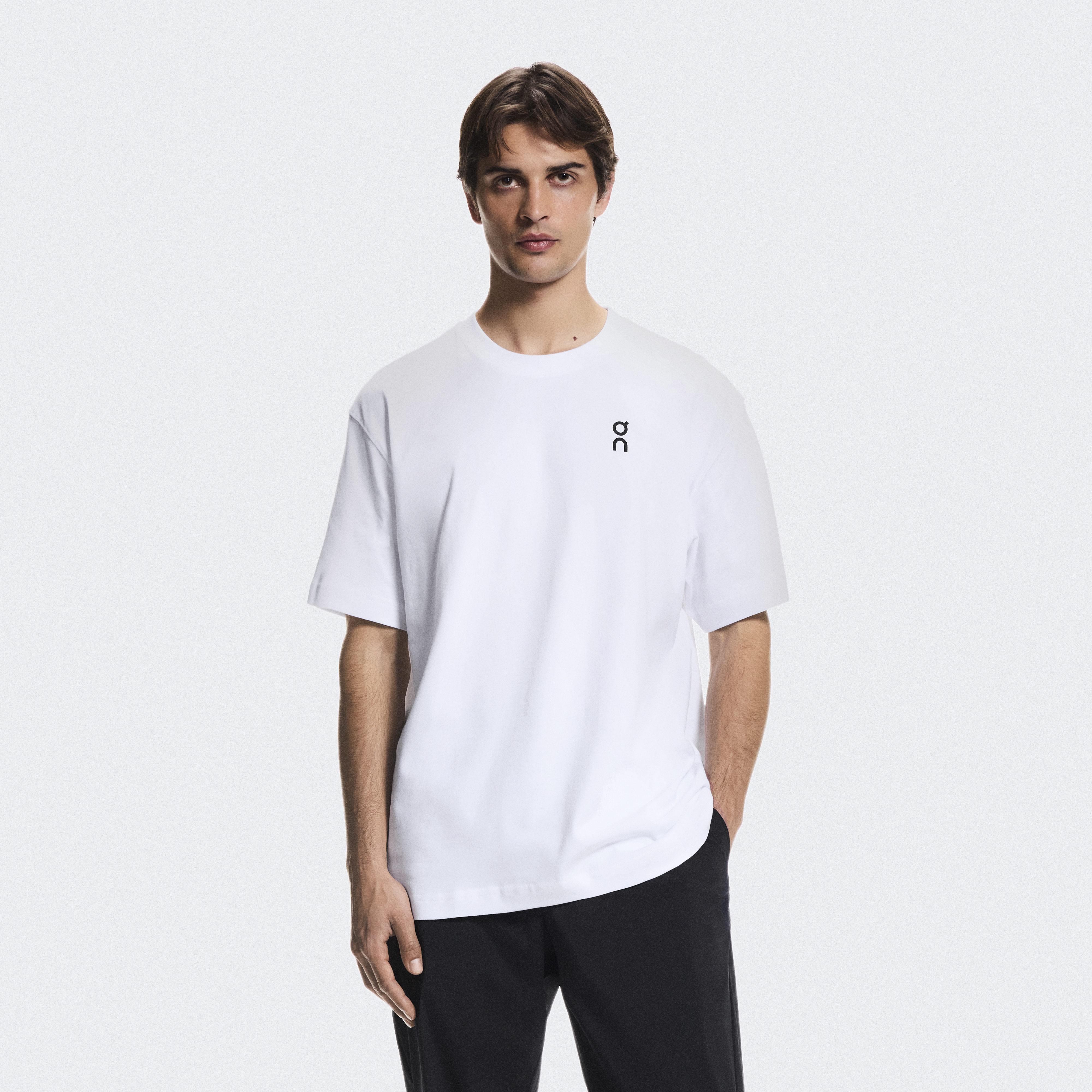 Club-T Rhythm Short-Sleeve Shirt in White