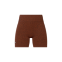 Studio Knit Shorts Short Tights in Cinnamon Heather