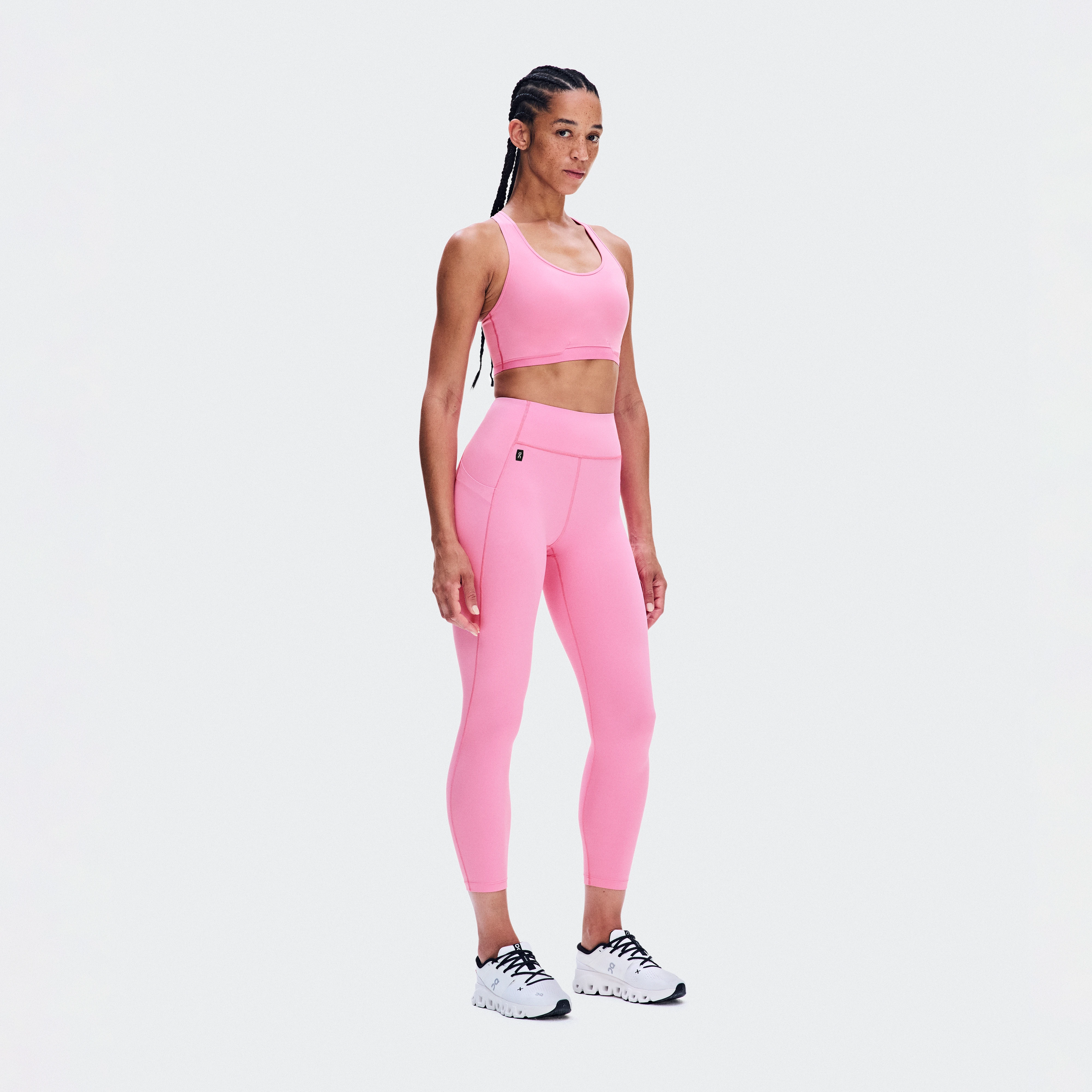On Train Tights 7/8 Bubblegum Femme – Training de haute intensité Leggings