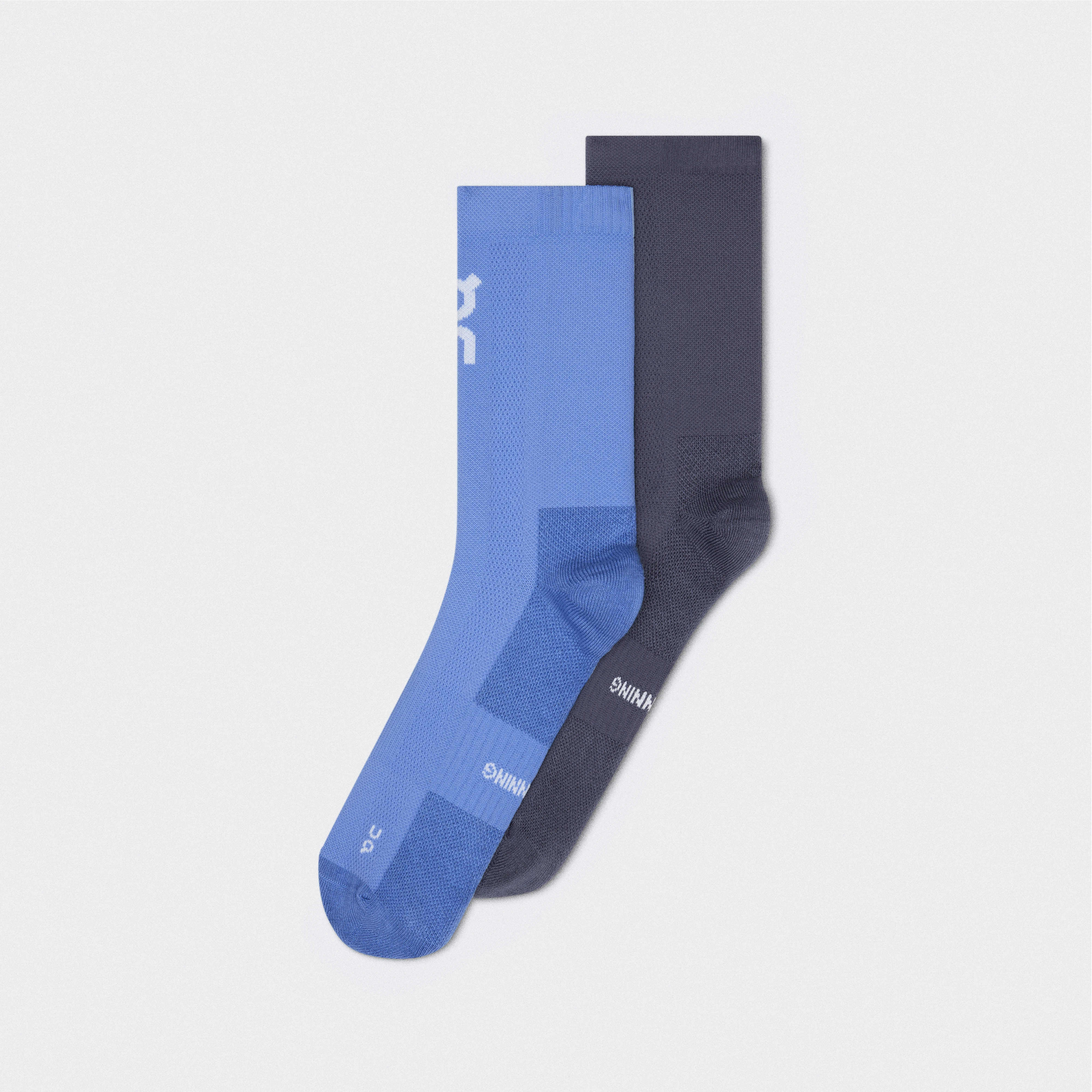 On Core Run Sock High 2P Blue Grey Unisex Unisex – Everyday running Socks