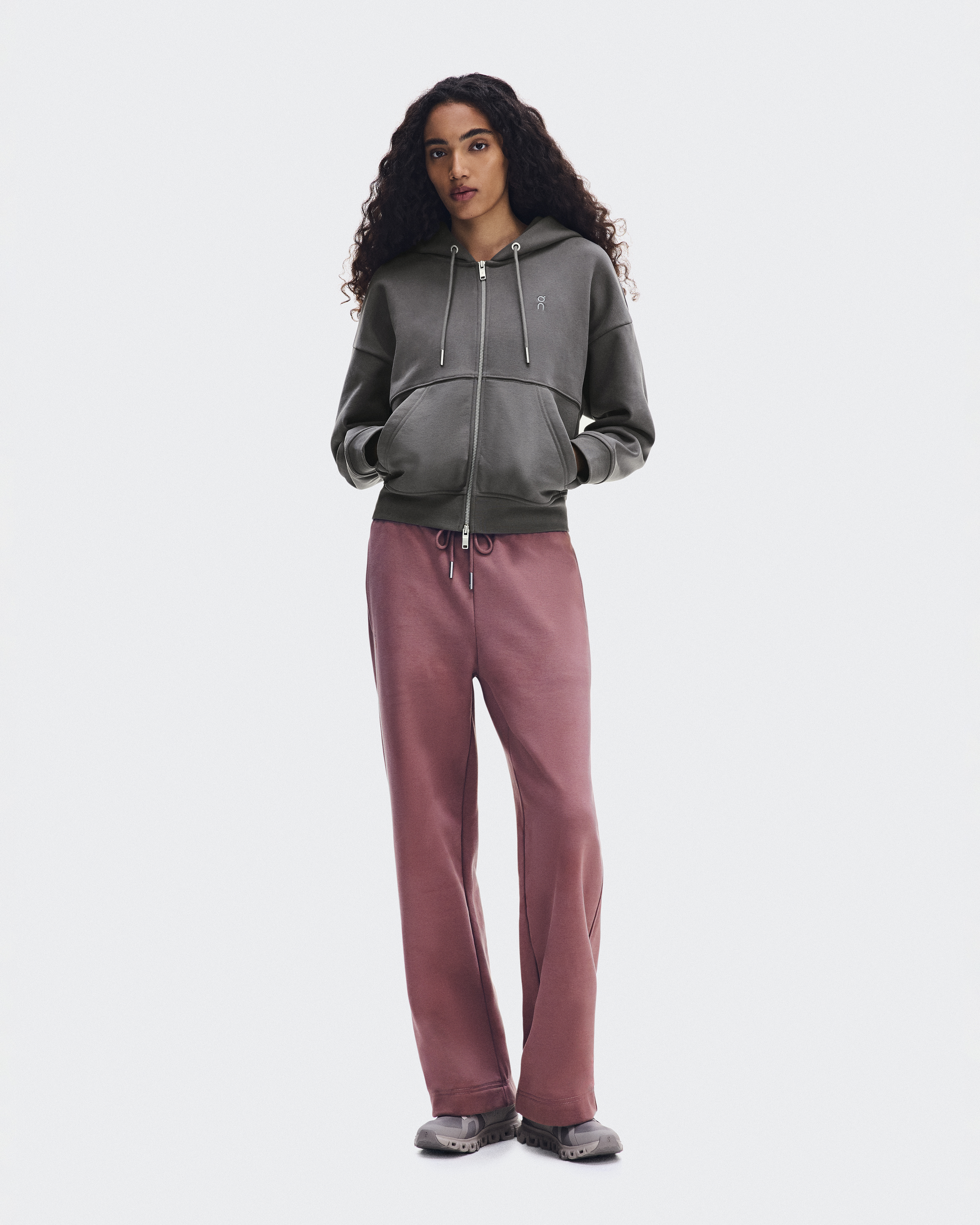 Club Collective Full Zip Hoodie in Ember