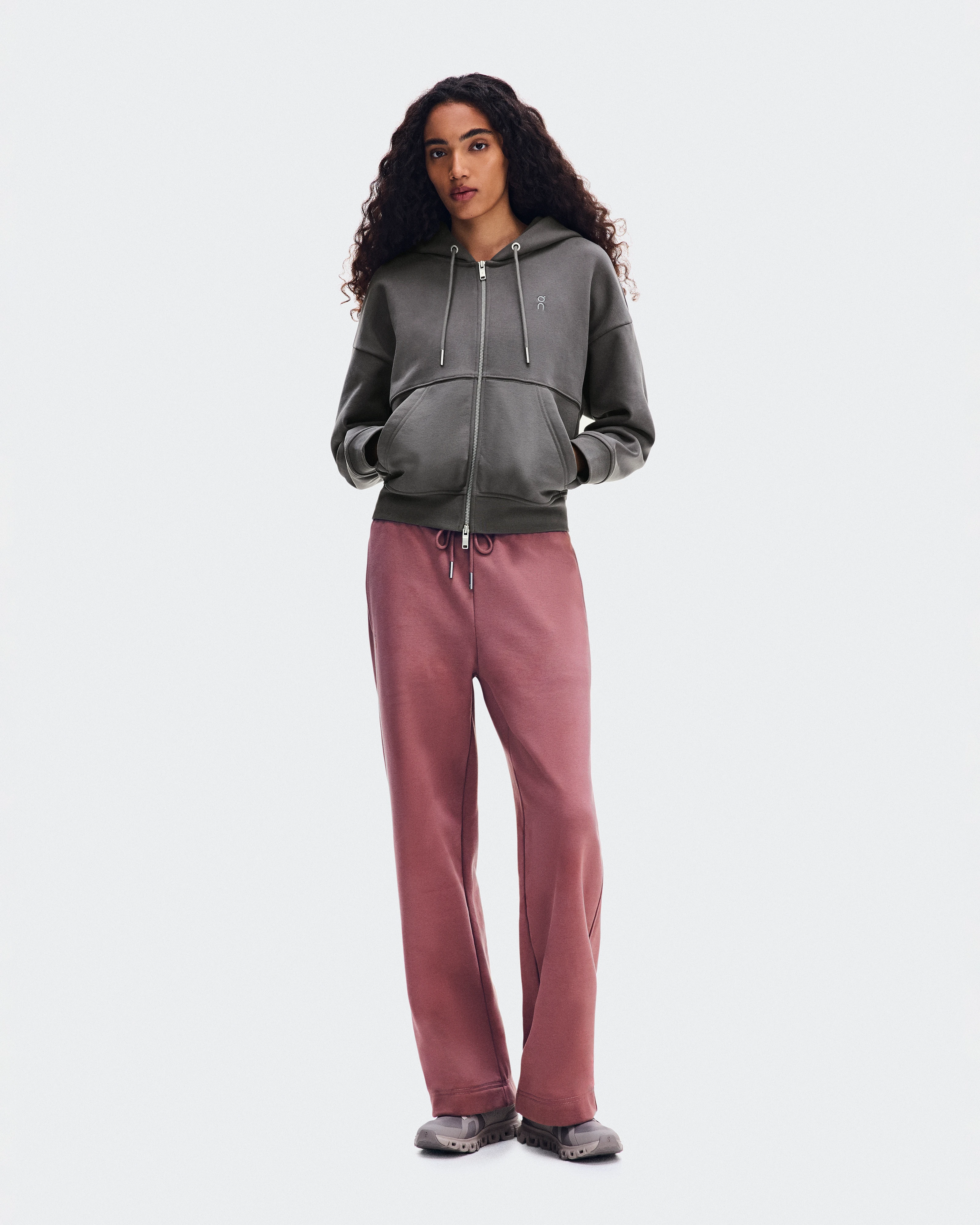 On Club Collective Full Zip Hoodie Ember Women Hoodies and sweatshirts