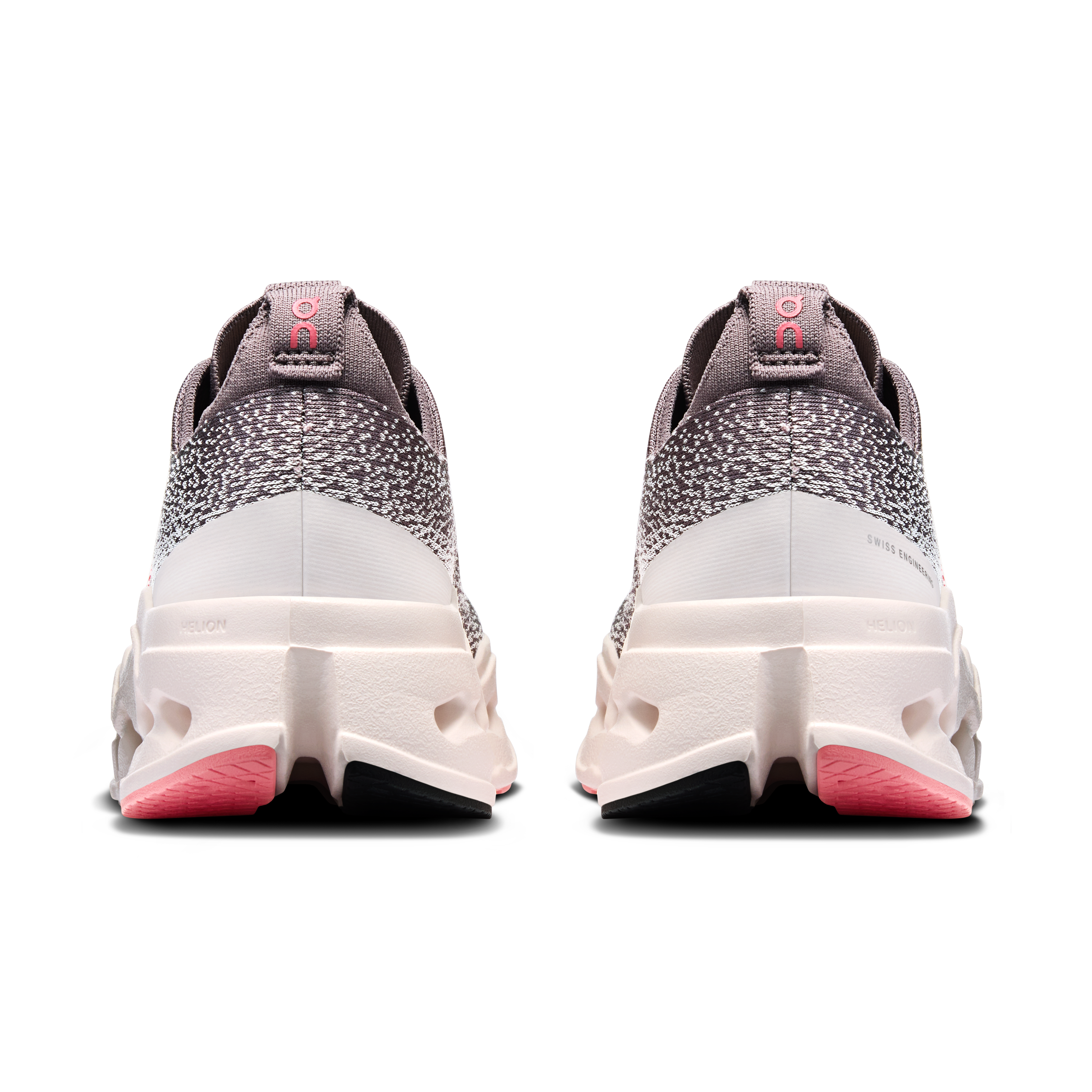 On Cloudsurfer Max Pebble & Oyster Women Road running Shoes