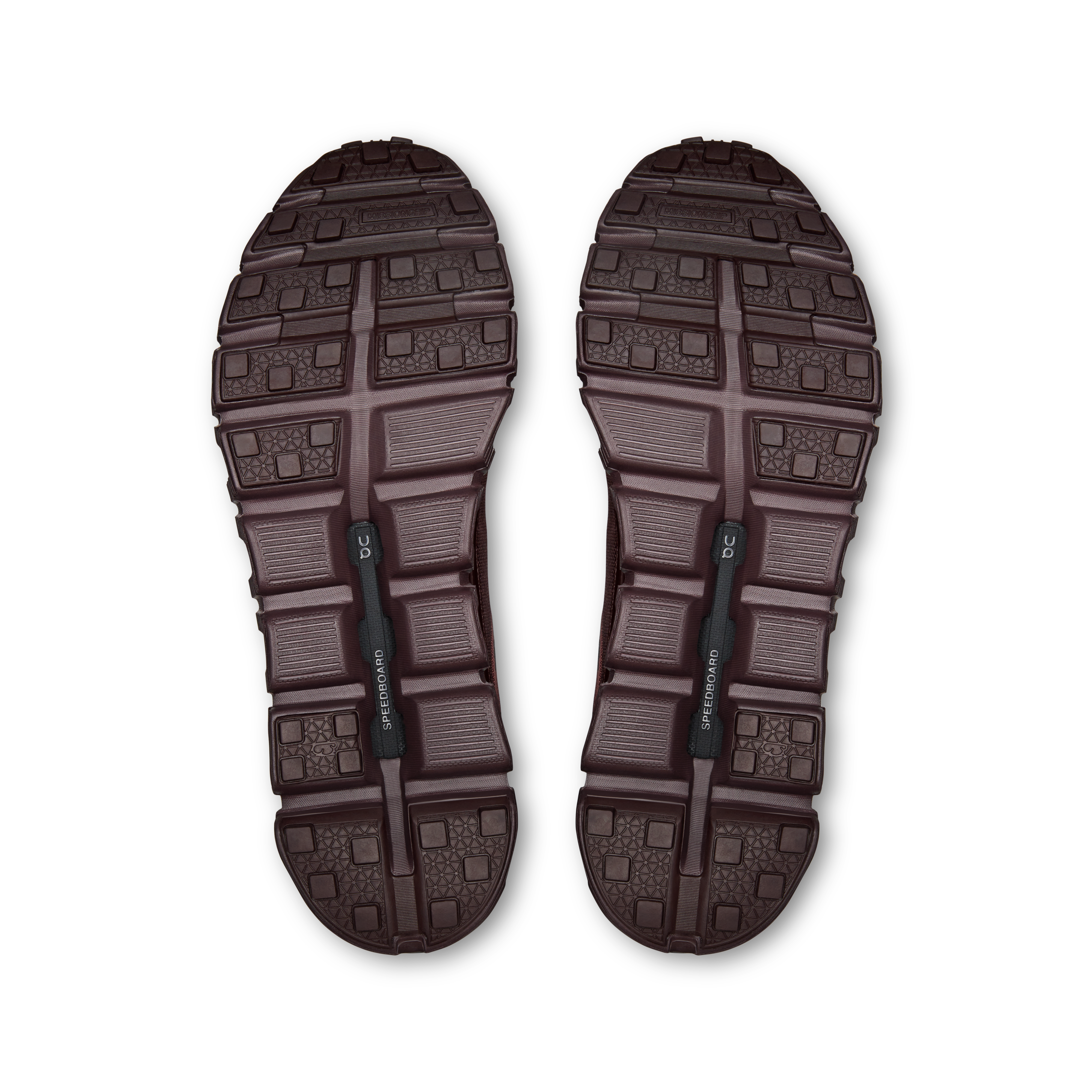 On Cloud 6 Geo Waterproof Black & Tyrian Men Active life Shoes