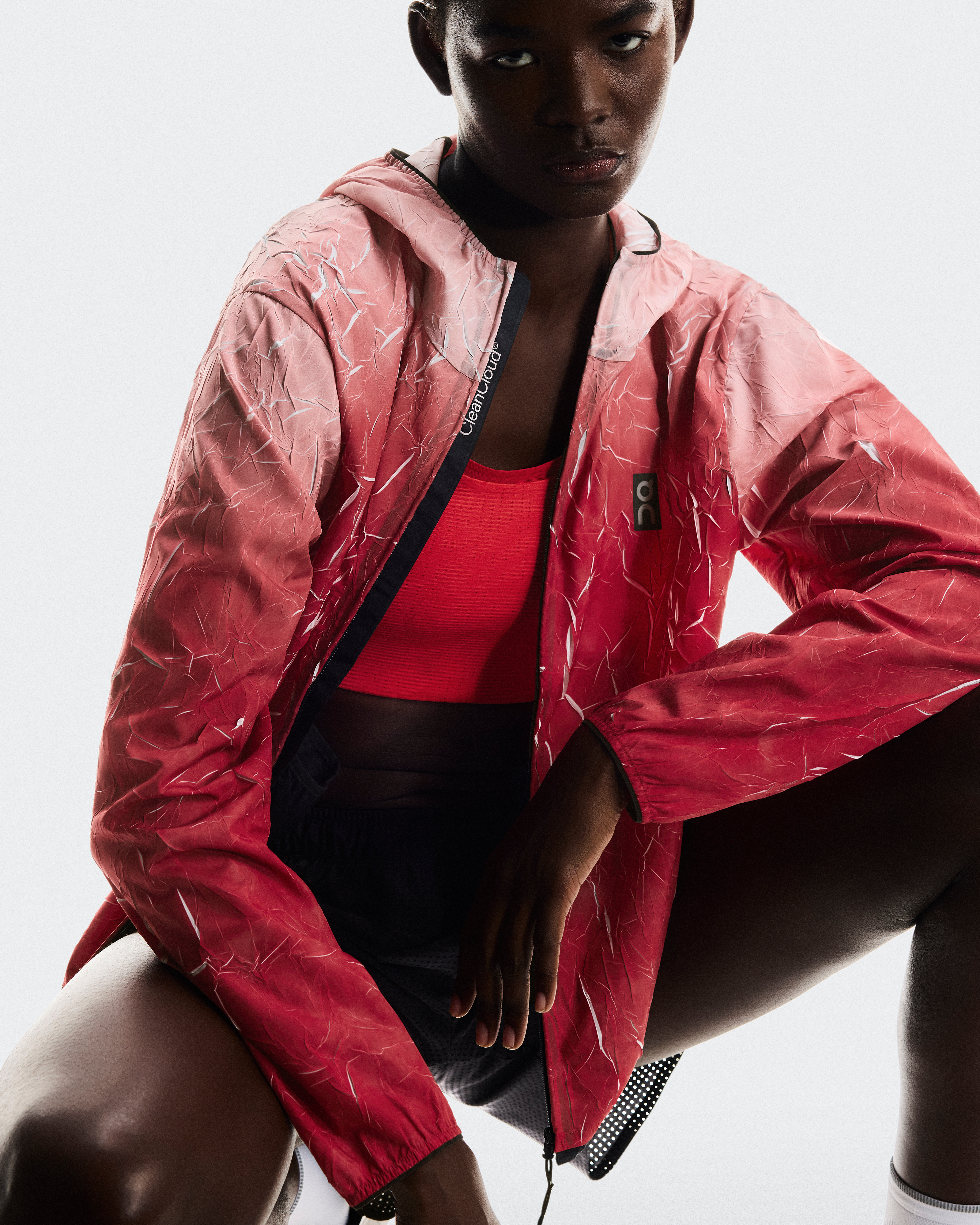 Pace Run Jacketنحيف / Red / L