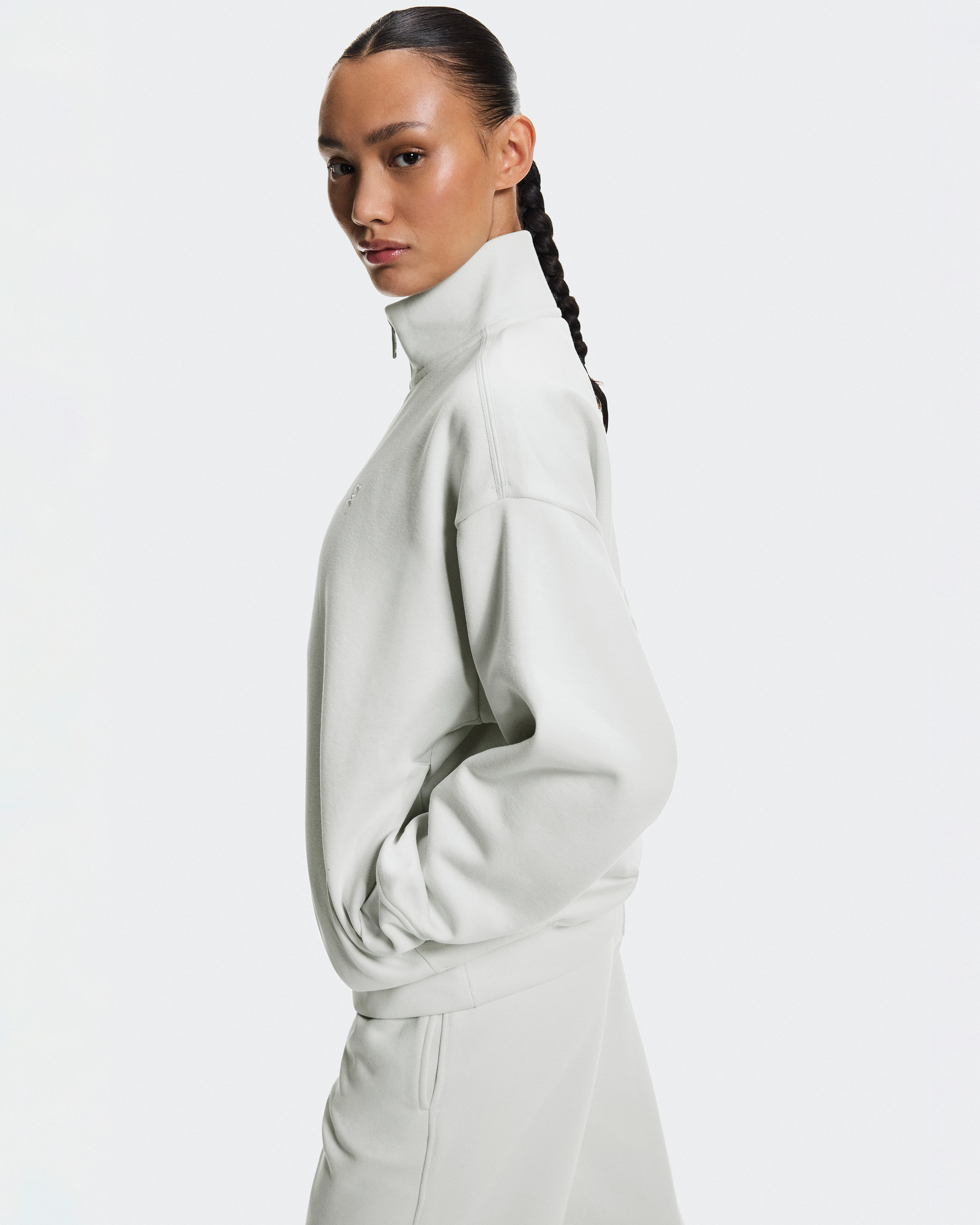 On Club Collective 1/4 Zip Iceberg Women Jackets