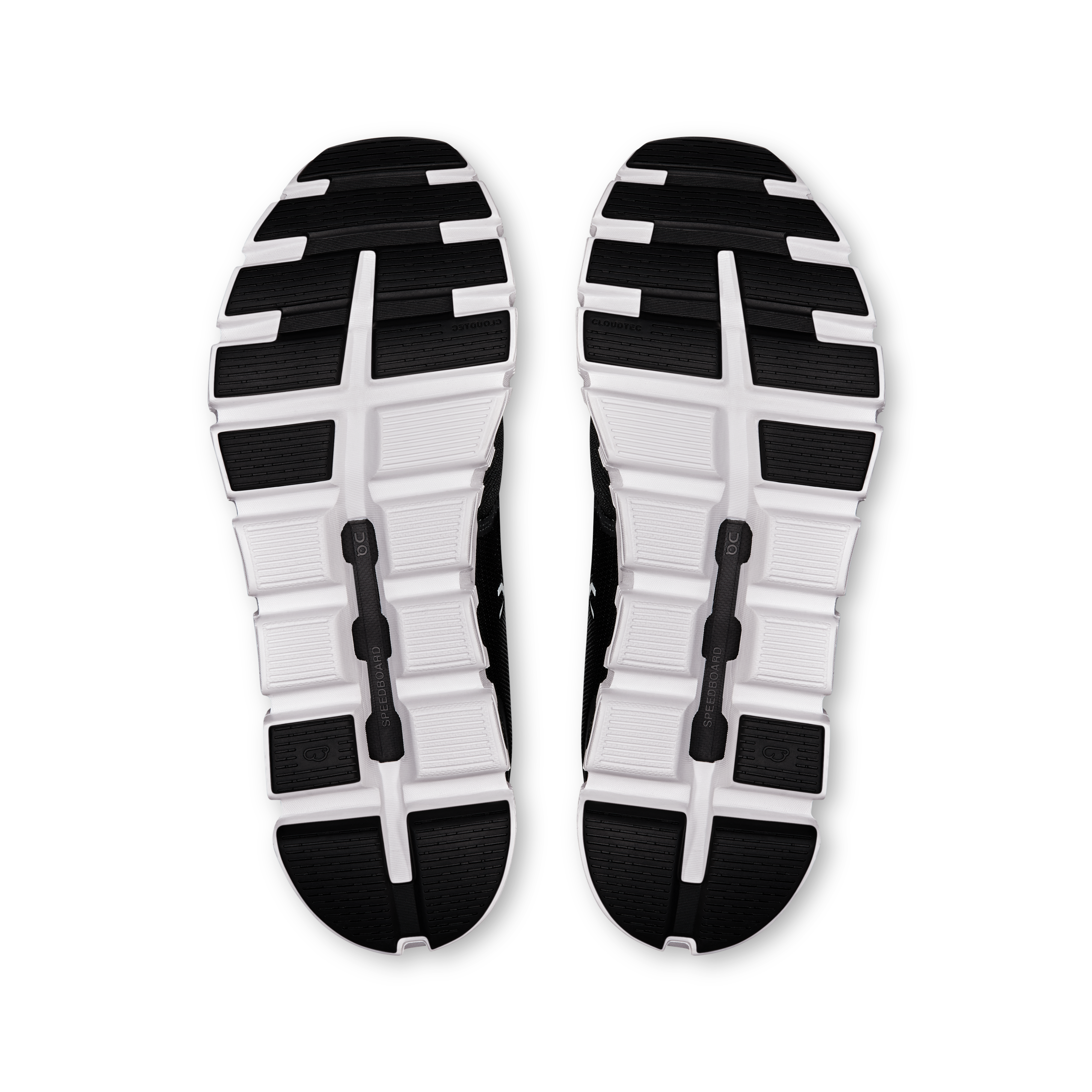 On Cloud 6 Wide Black & White Homme Active Life Chaussures