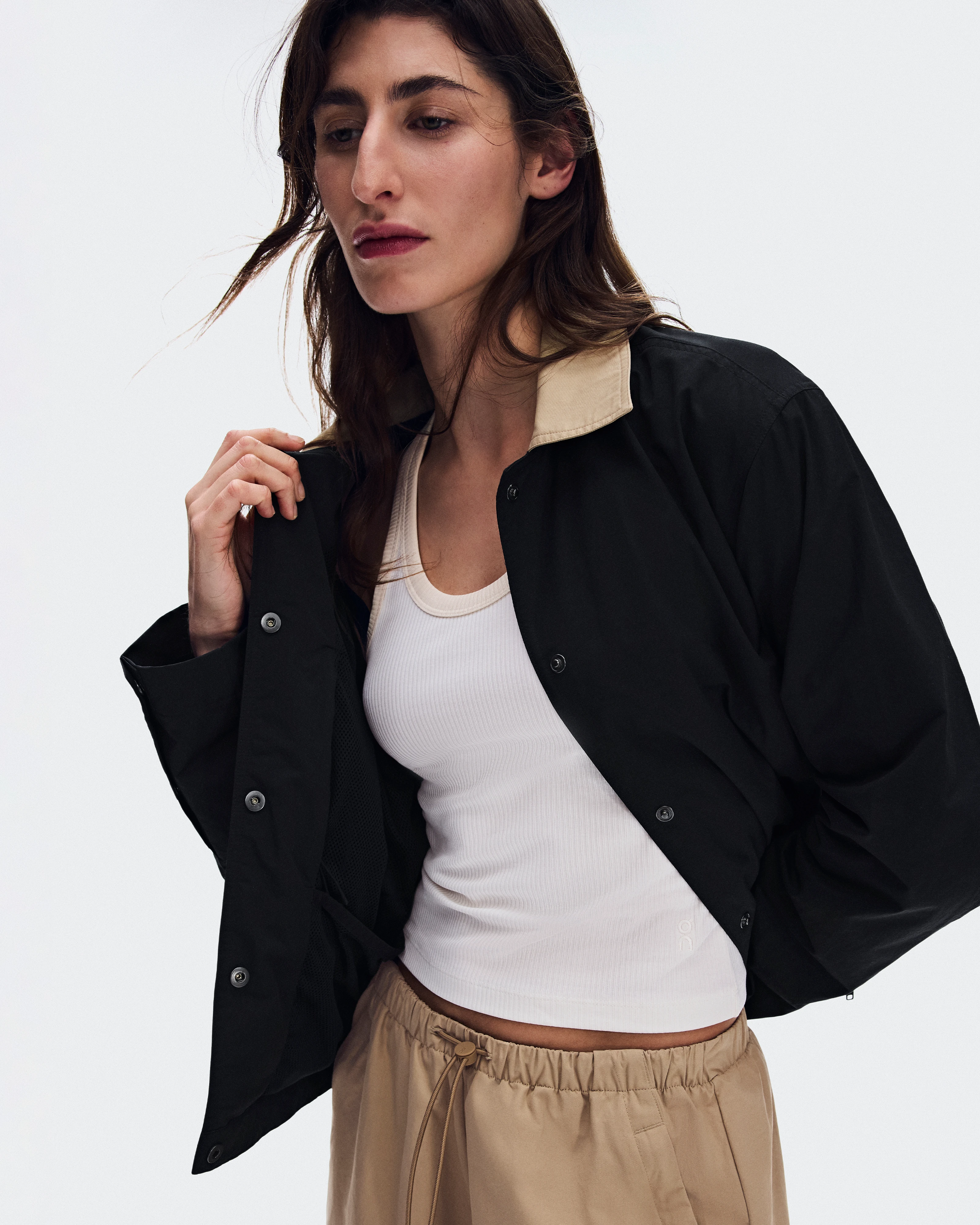 On Coach Jacket Black Donna – Lifestyle, tempo libero Giacche