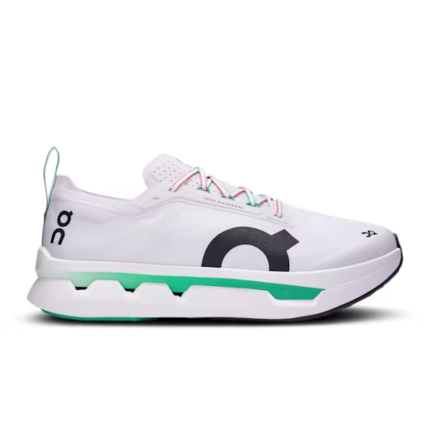 Cloudboom Zone Road Running Shoe in White/Flame