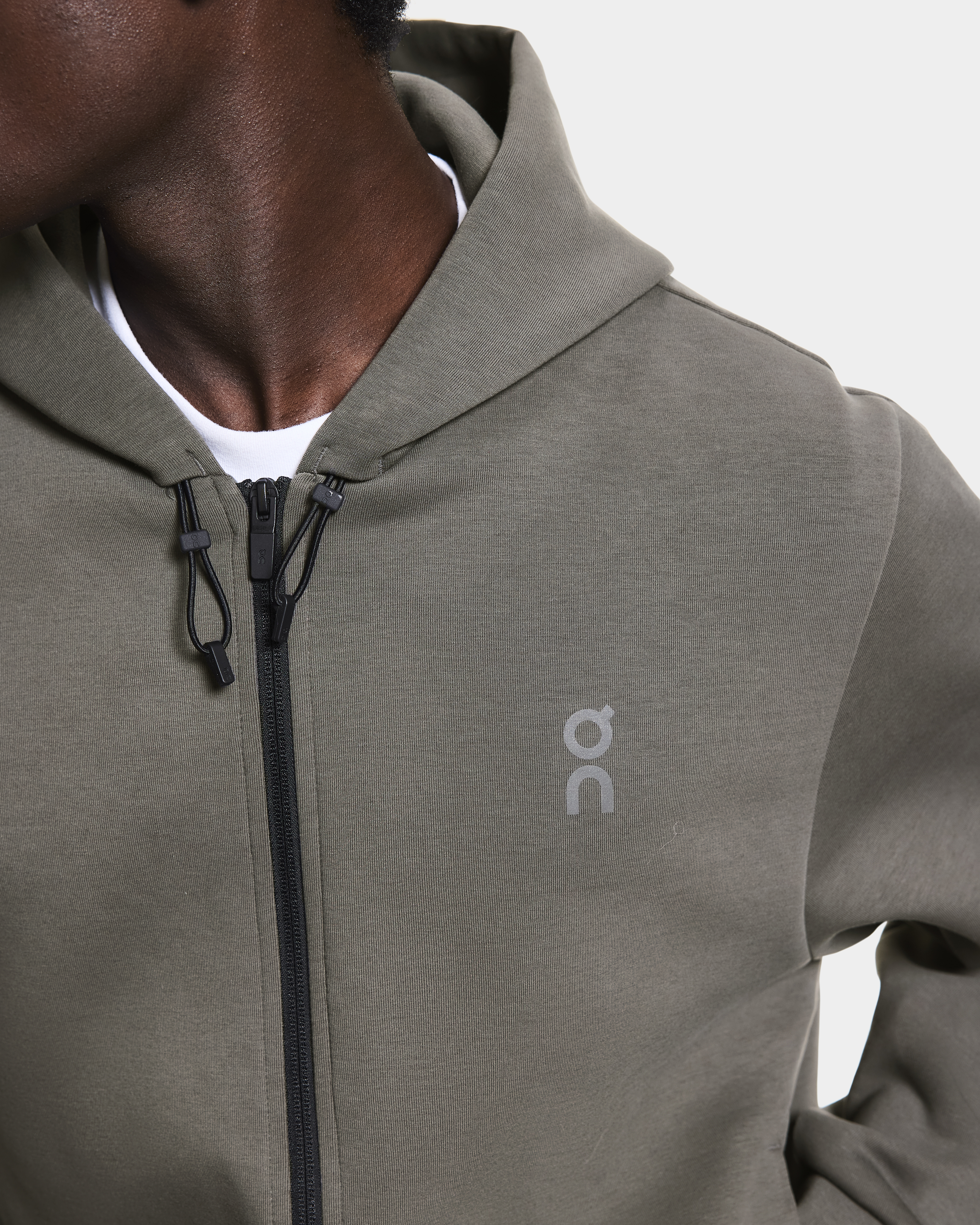Focus Tech Zip Hoodie Masculino | Cinza | On Brasil