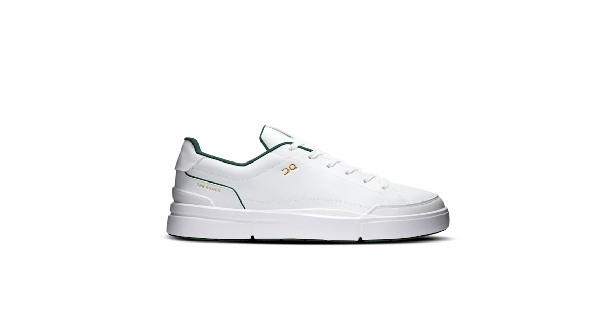 Men's THE ROGER Centre Court | White & Green | On Canada Men's THE ROGER Centre Court | White & Green | On Canada