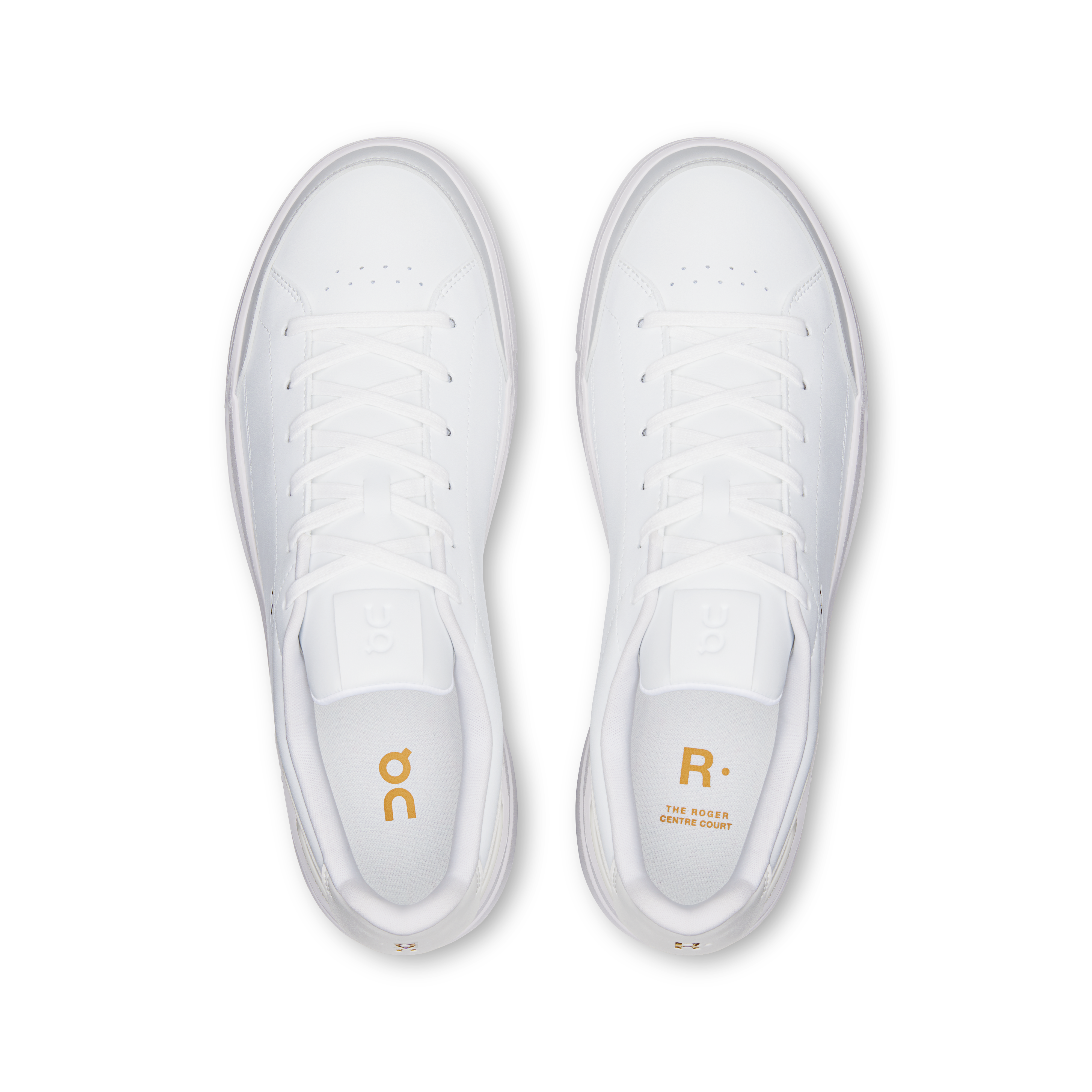 On THE ROGER Centre Court White & White Men Active life Shoes