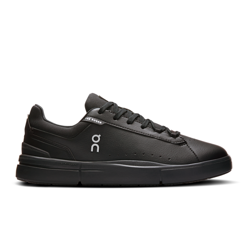 On Women's THE ROGER Advantage Tennis Shoe in Black/Black, Size: 10.5, Recycled Polyester